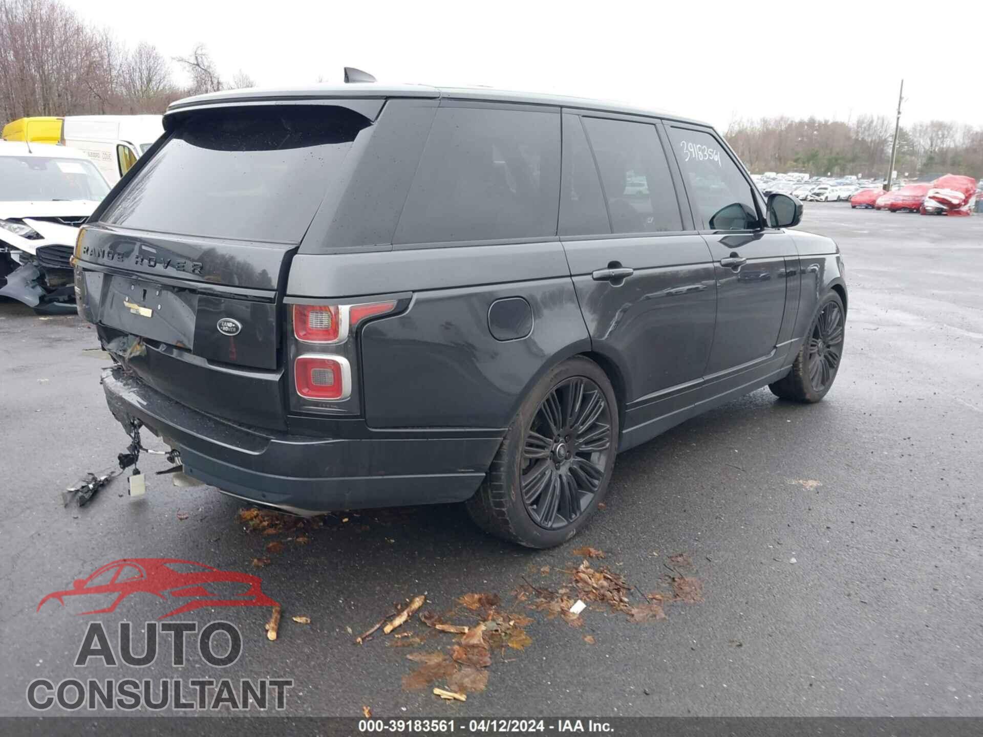 LAND ROVER RANGE ROVER 2020 - SALGS2RU2LA403270