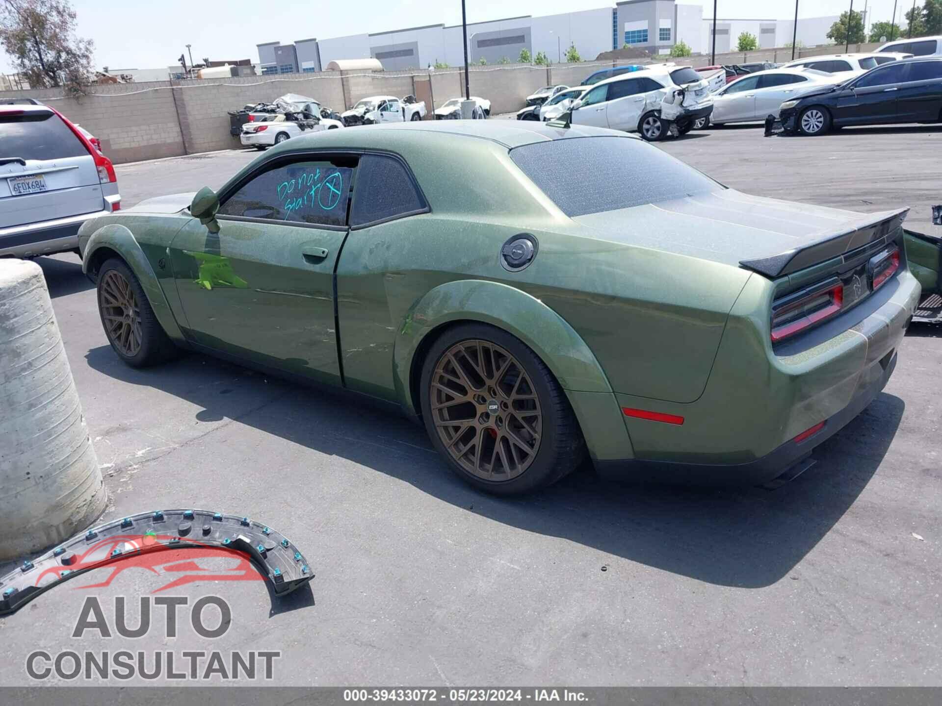 DODGE CHALLENGER 2019 - 2C3CDZC97KH524281