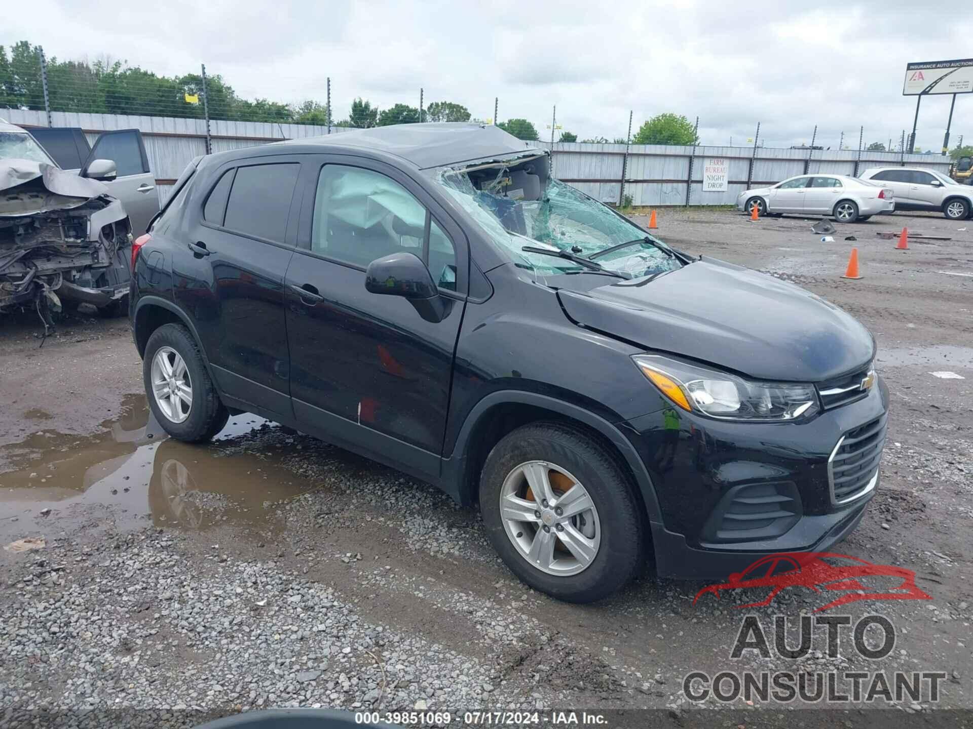 CHEVROLET TRAX 2022 - KL7CJNSM1NB555443