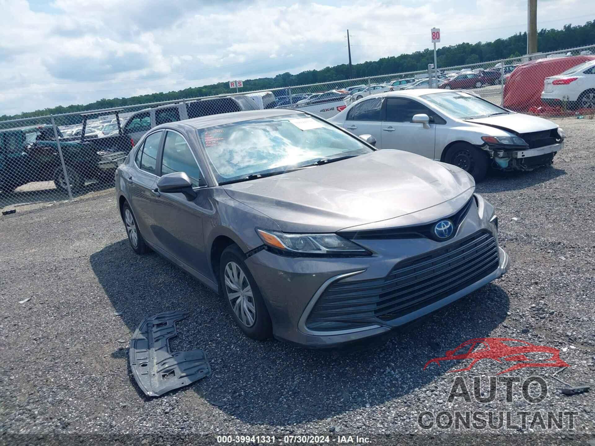 TOYOTA CAMRY 2022 - 4T1C31AK6NU580778