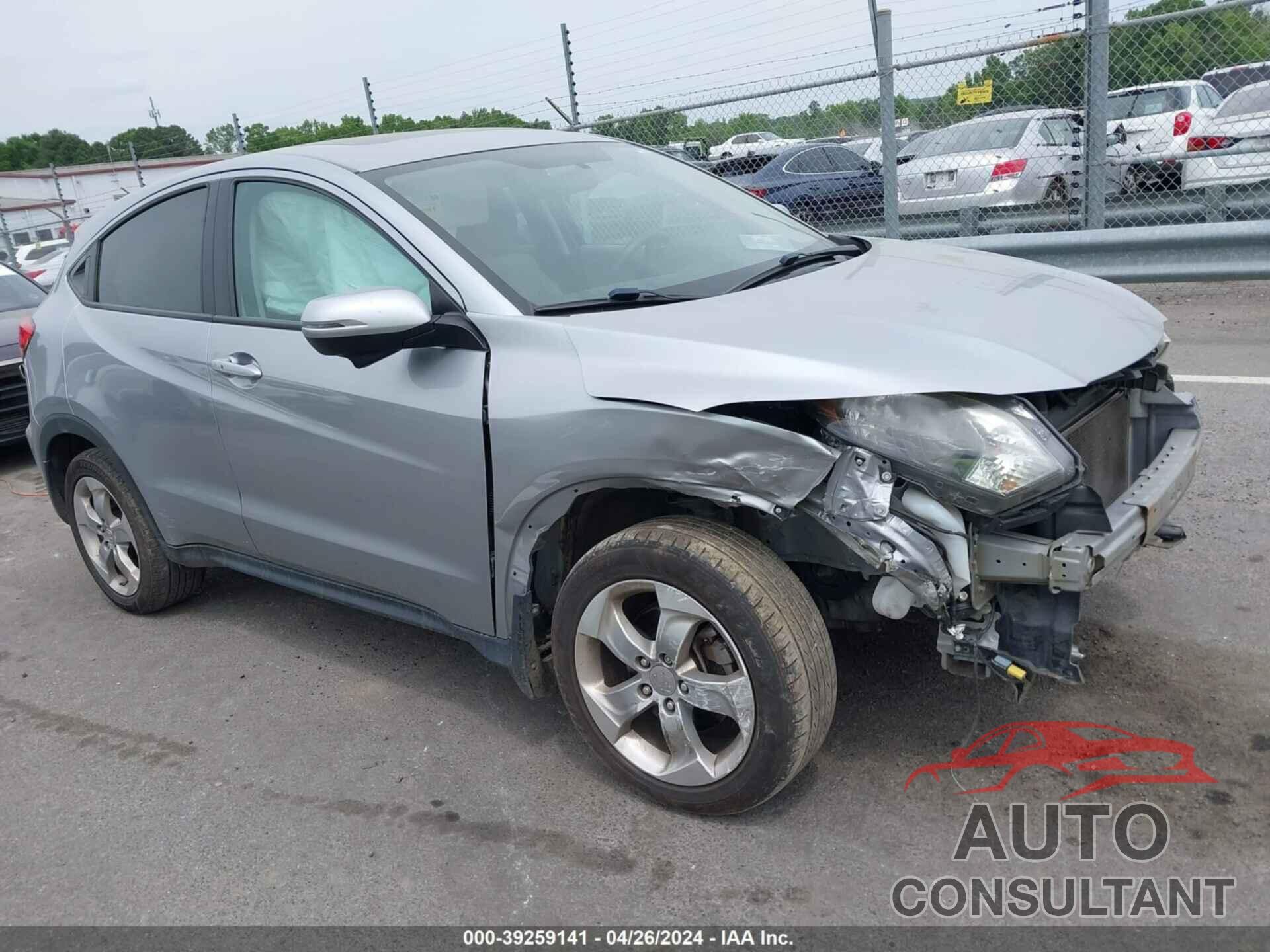 HONDA HR-V 2017 - 3CZRU6H57HM714435