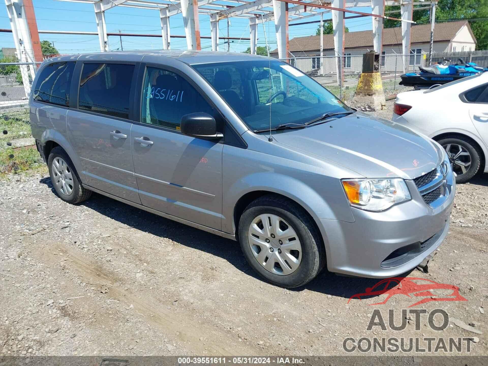 DODGE GRAND CARAVAN 2016 - 2C4RDGBG2GR250449