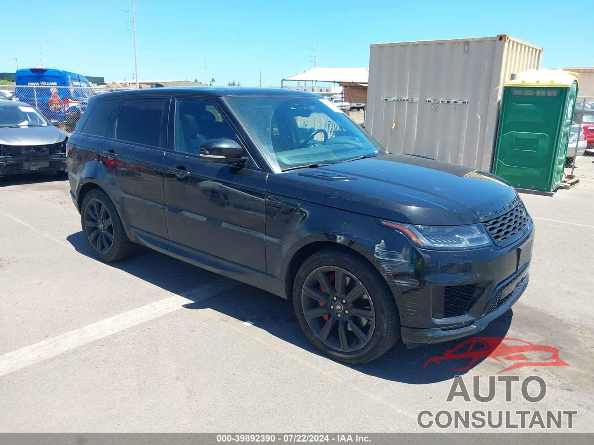 LAND ROVER RANGE ROVER SPORT 2022 - SALWR2SE6NA200928