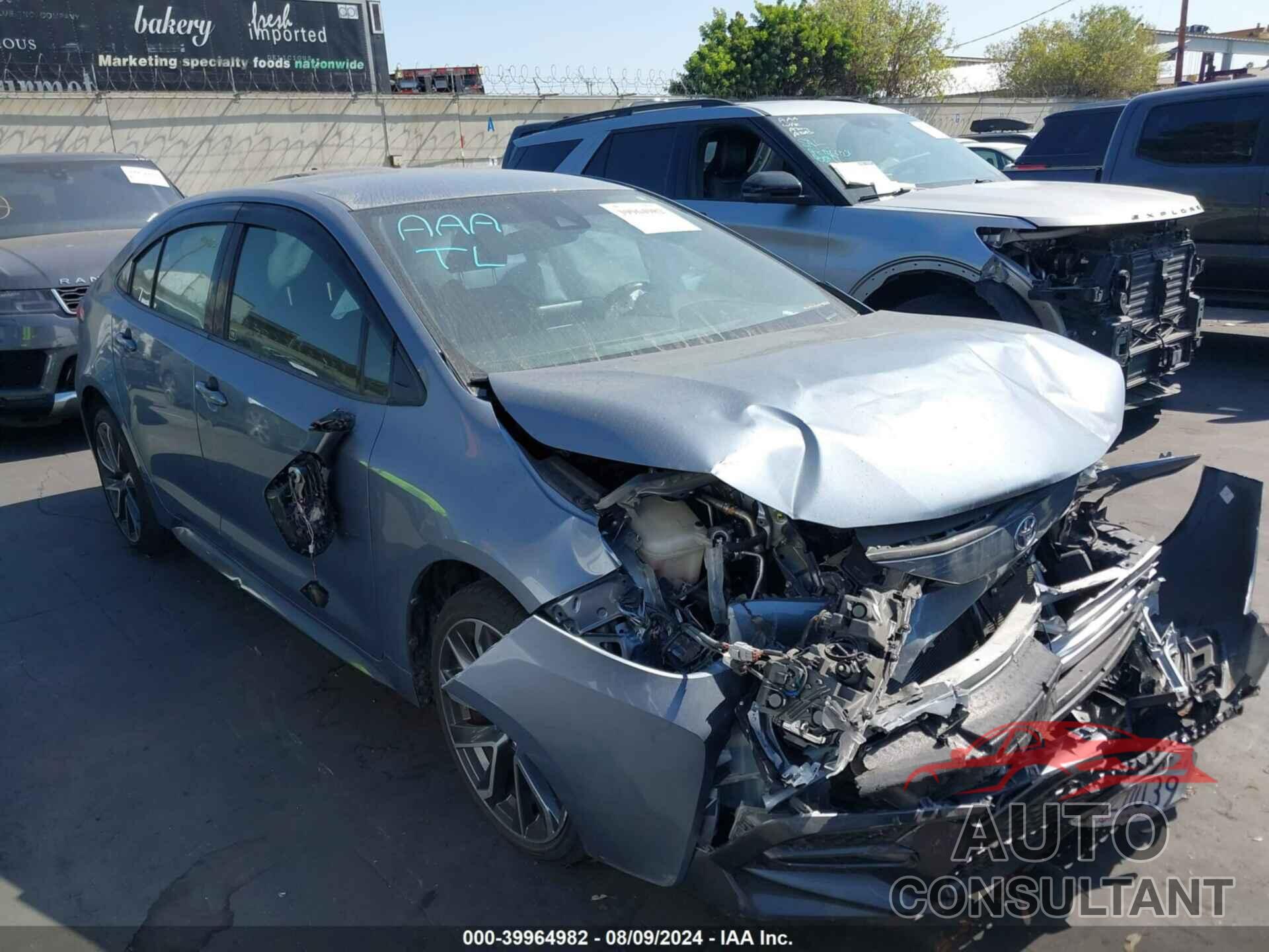 TOYOTA COROLLA 2020 - JTDS4RCE9LJ014373
