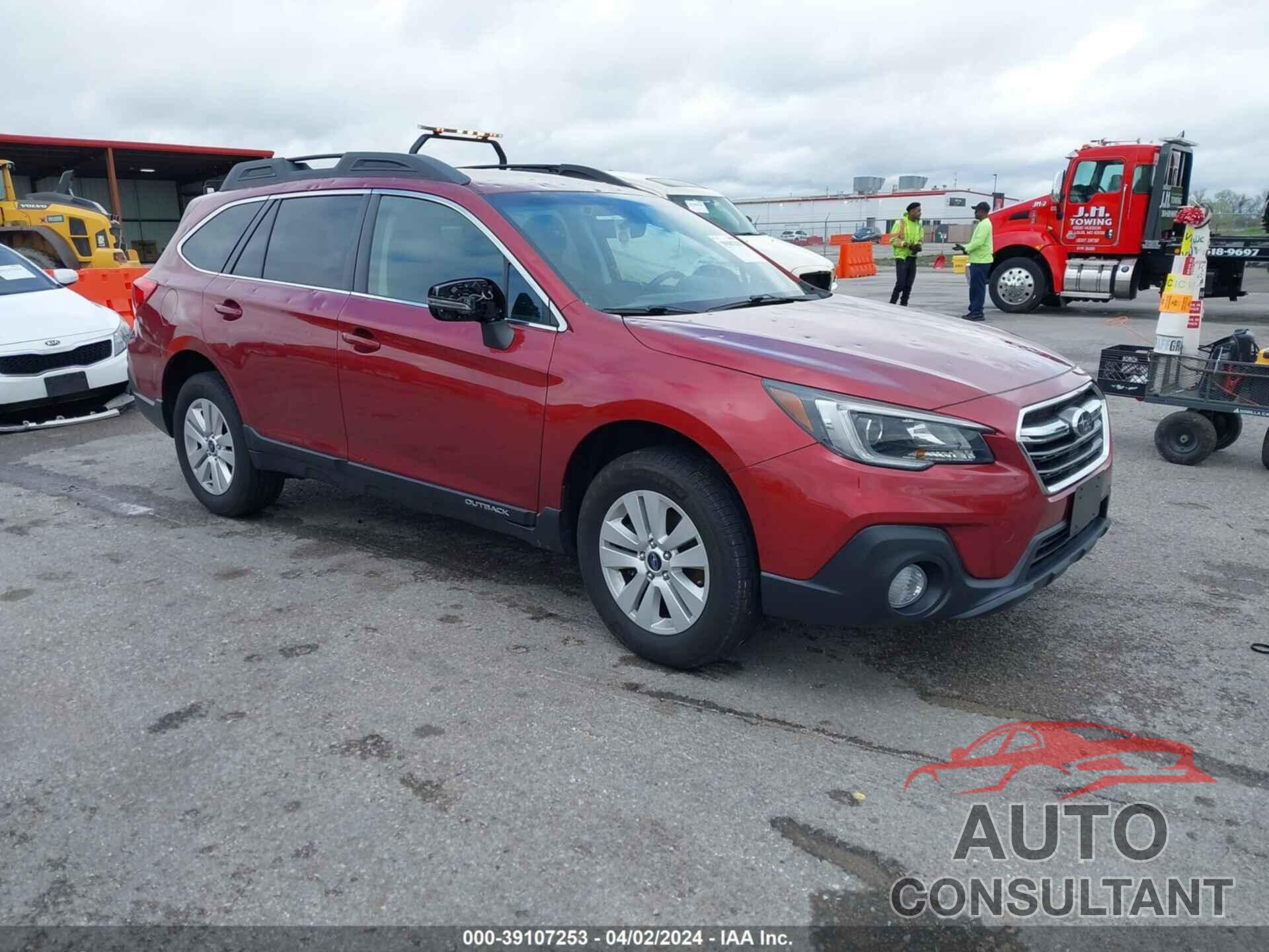 SUBARU OUTBACK 2019 - 4S4BSAFC5K3303492