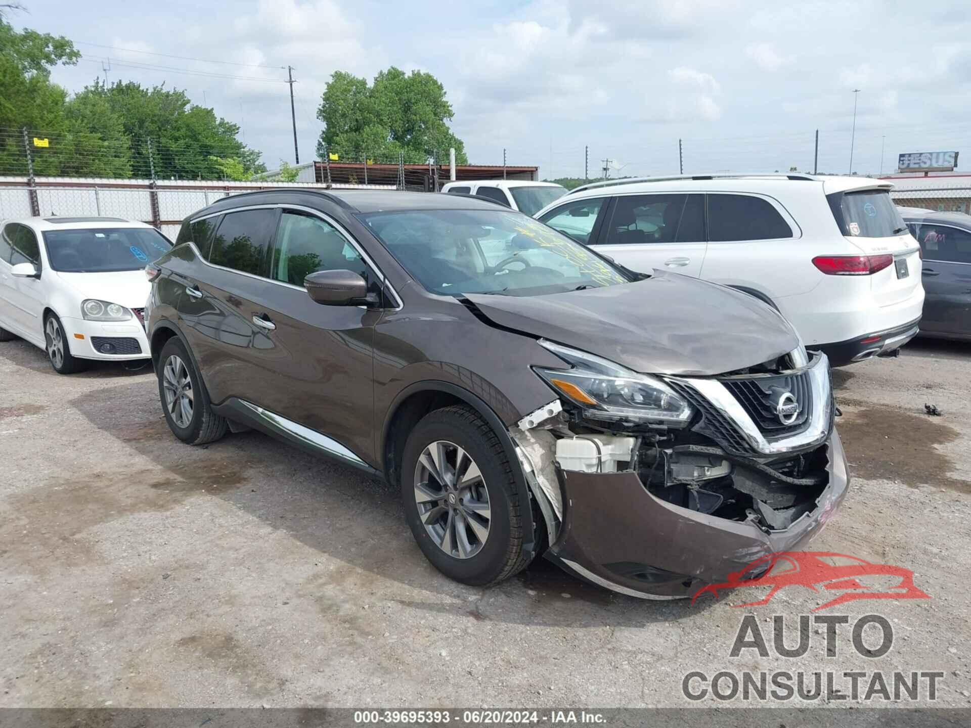 NISSAN MURANO 2018 - 5N1AZ2MH4JN132913