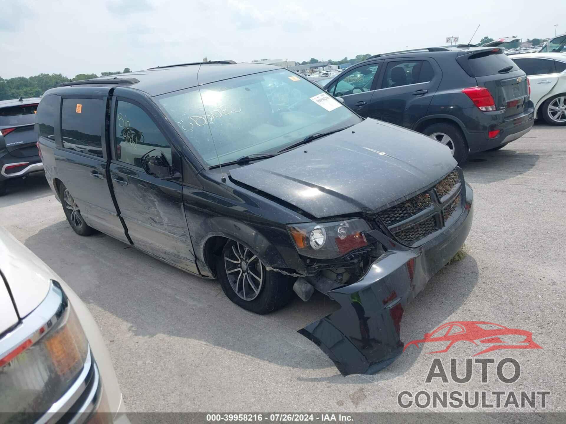 DODGE GRAND CARAVAN 2017 - 2C4RDGEG4HR580333