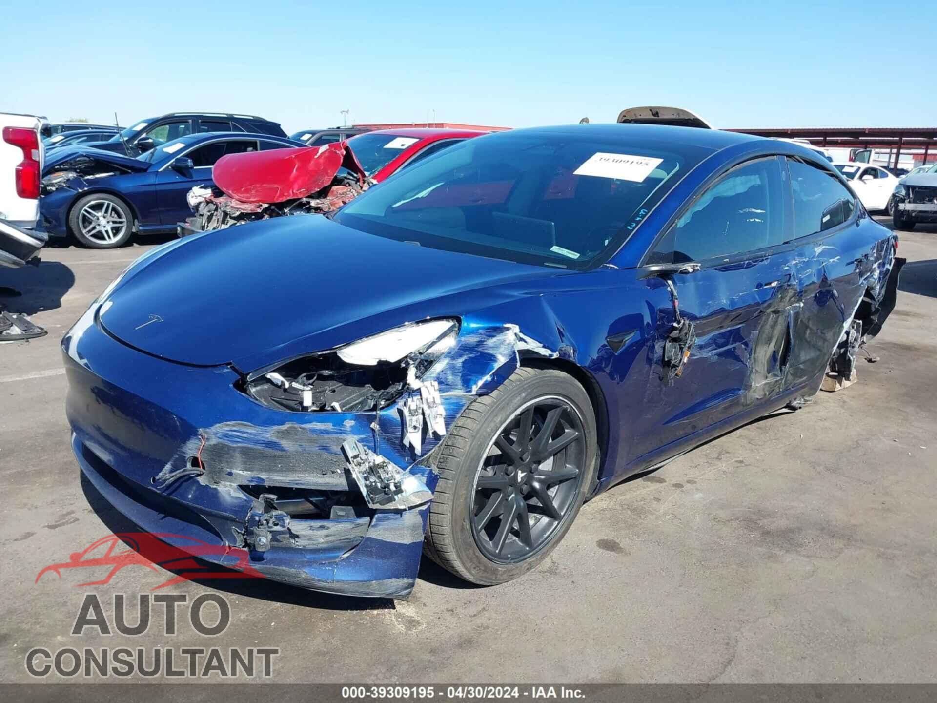 TESLA MODEL 3 2019 - 5YJ3E1EA6KF309000