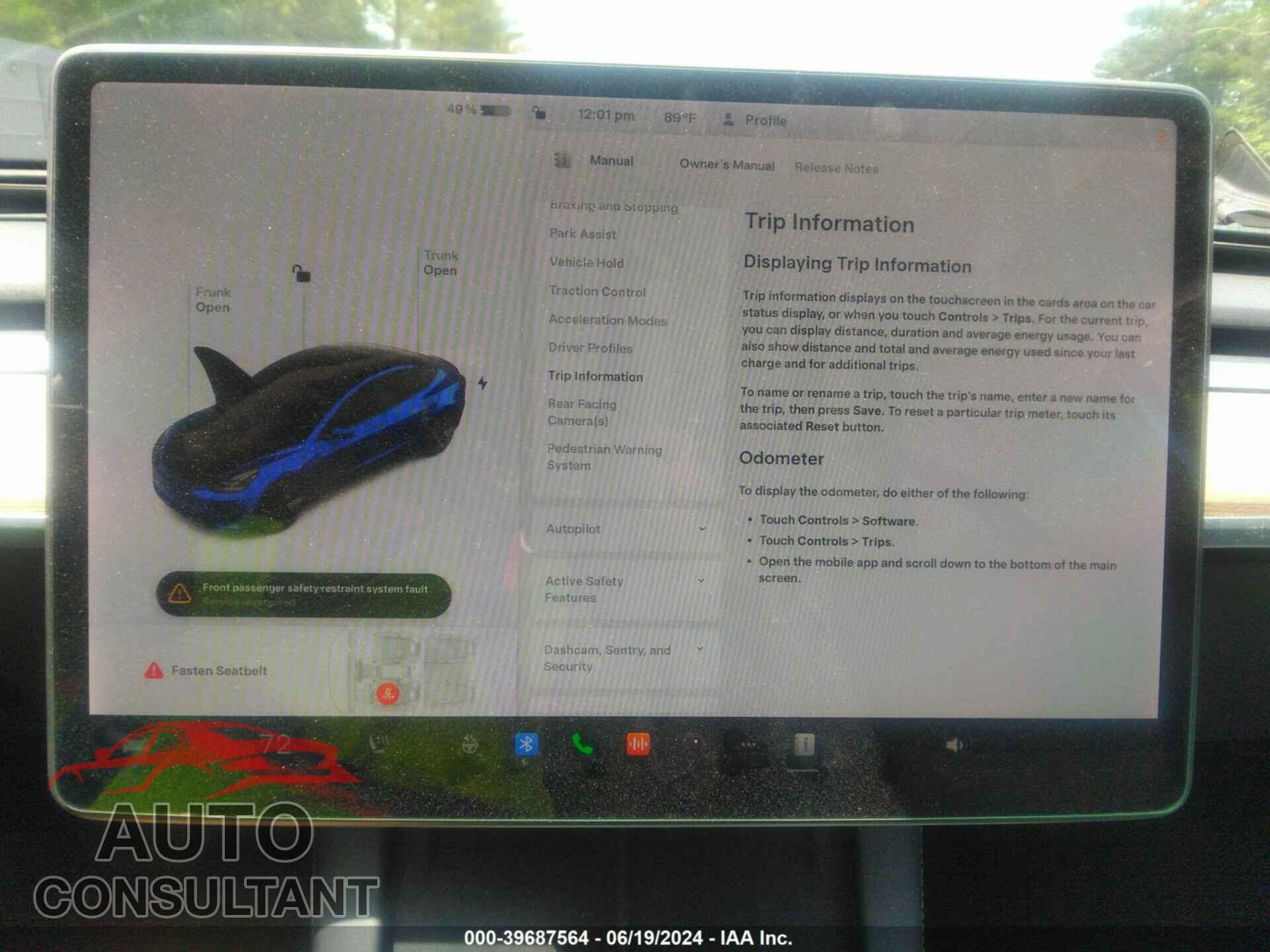 TESLA MODEL 3 2021 - 5YJ3E1EB9MF044665
