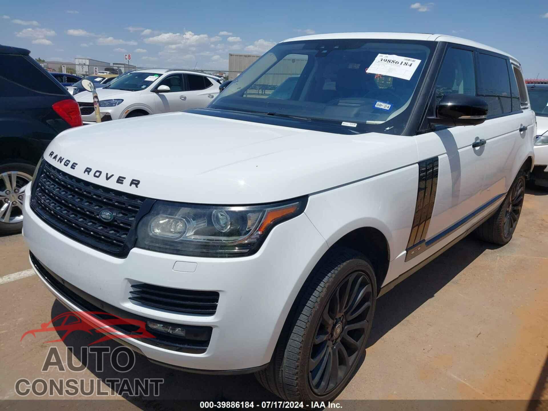LAND ROVER RANGE ROVER 2017 - SALGS5FE4HA373288