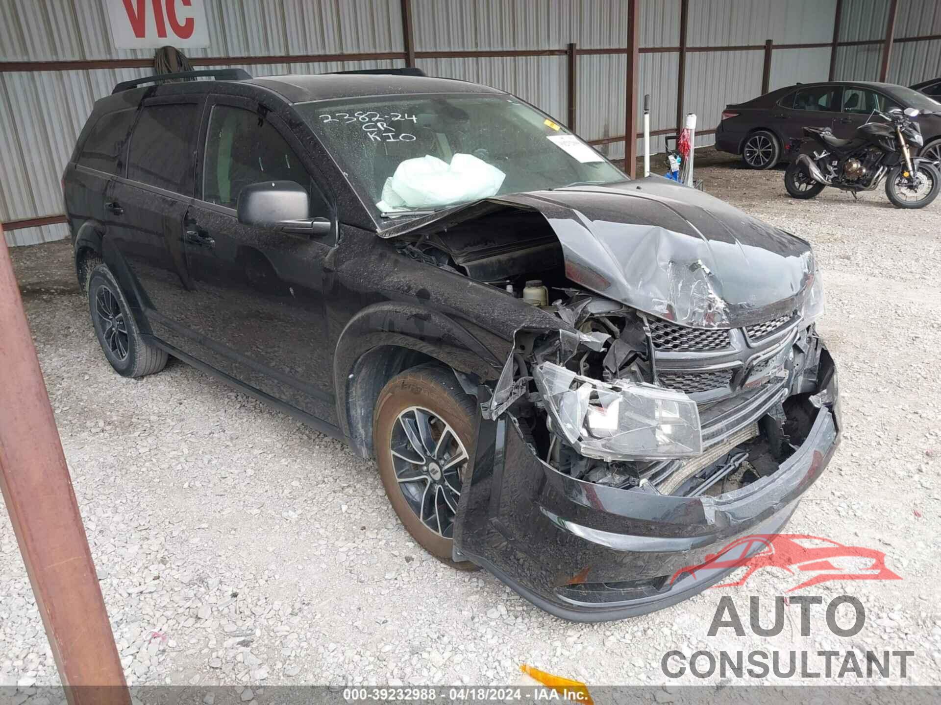 DODGE JOURNEY 2018 - 3C4PDCAB8JT506846