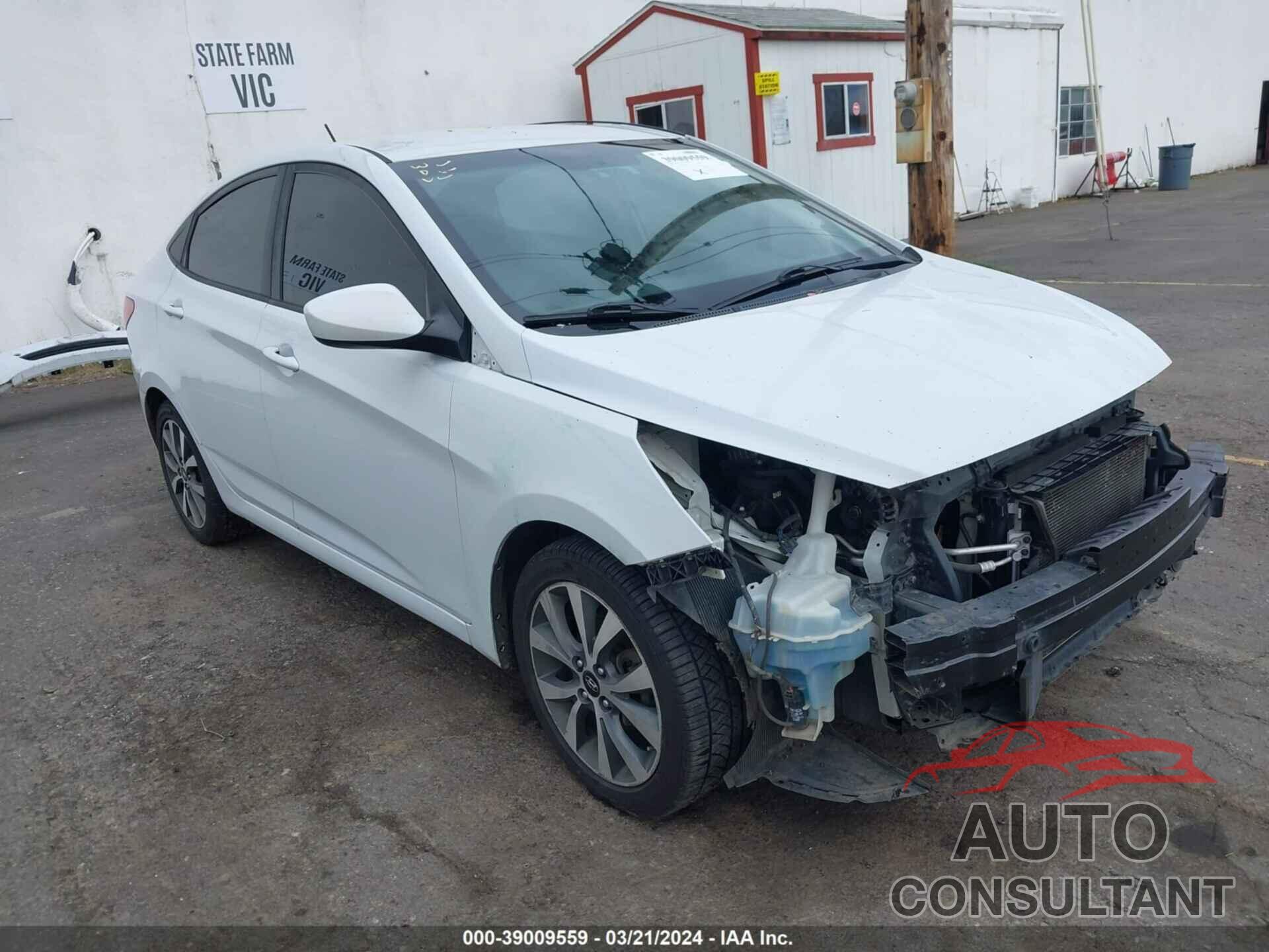 HYUNDAI ACCENT 2017 - KMHCT4AE2HU361753