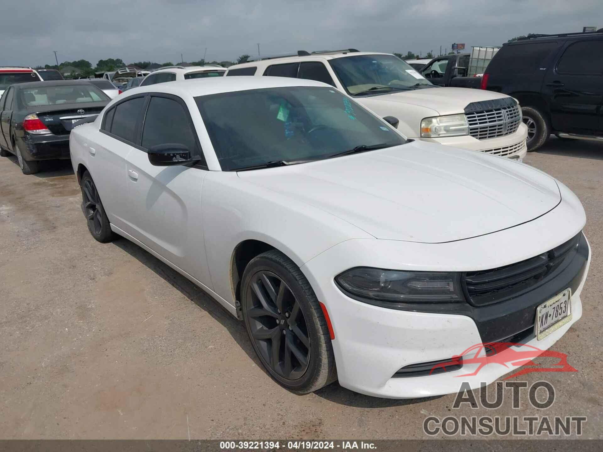 DODGE CHARGER 2019 - 2C3CDXBG8KH523113