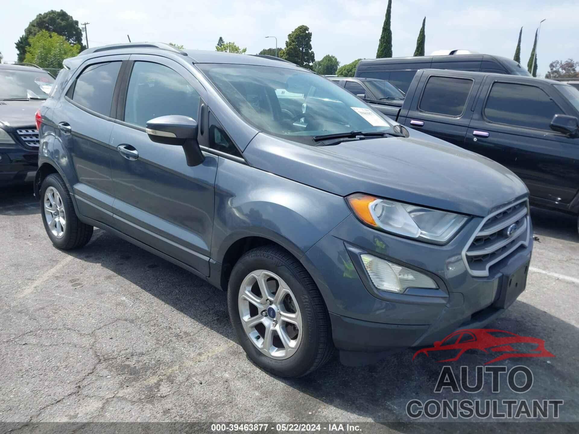 FORD ECOSPORT 2018 - MAJ3P1TE5JC181690