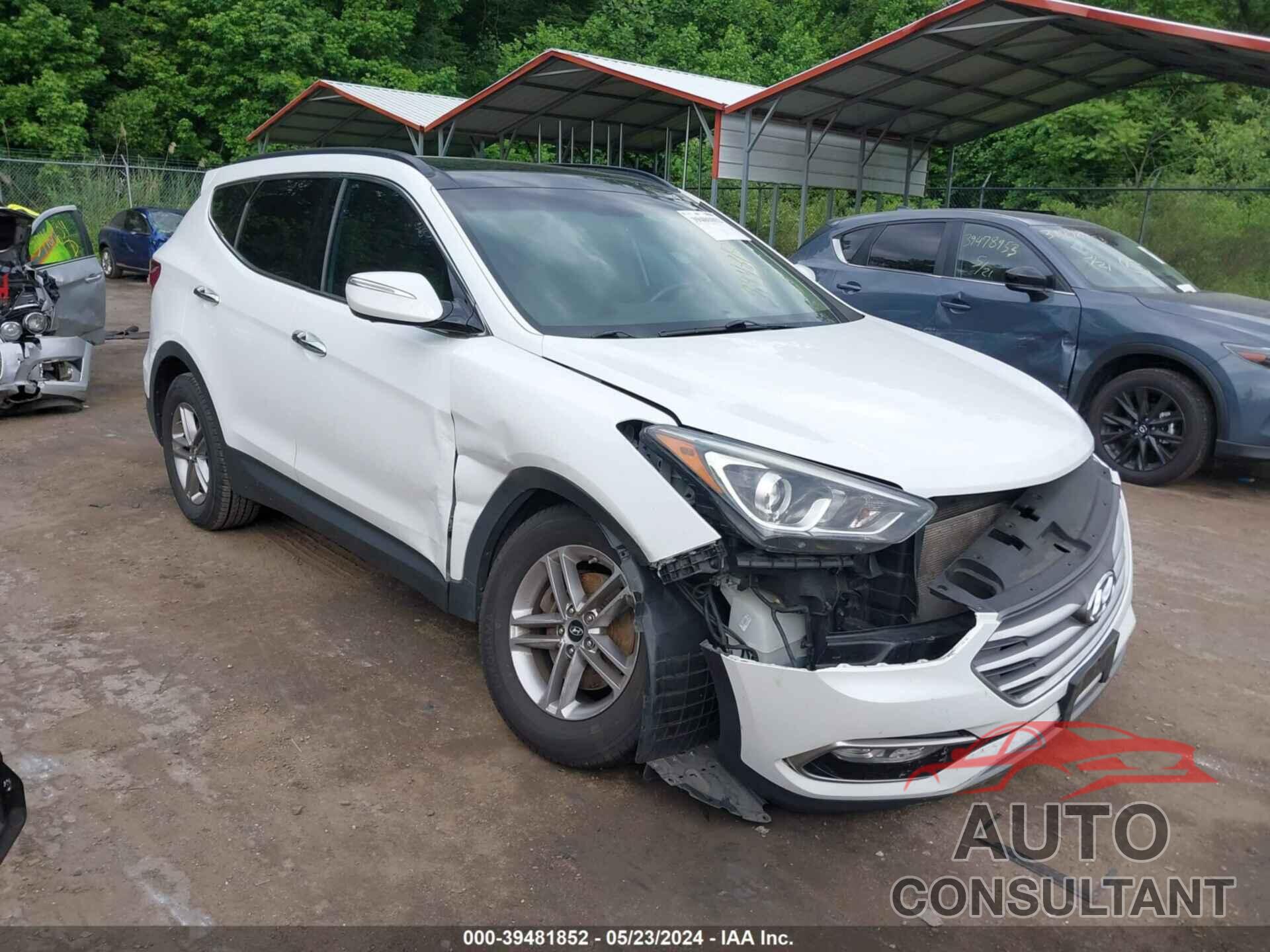 HYUNDAI SANTA FE SPORT 2017 - 5XYZUDLB7HG479409