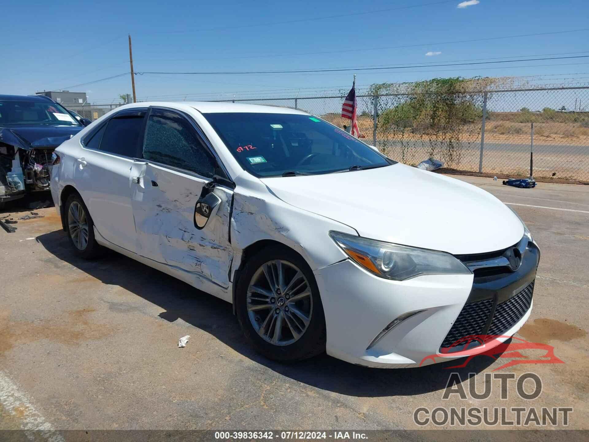 TOYOTA CAMRY 2017 - 4T1BF1FK9HU662956