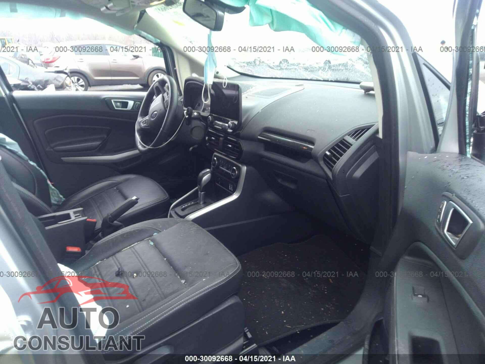 FORD ECOSPORT 2020 - MAJ6S3KL1LC365437