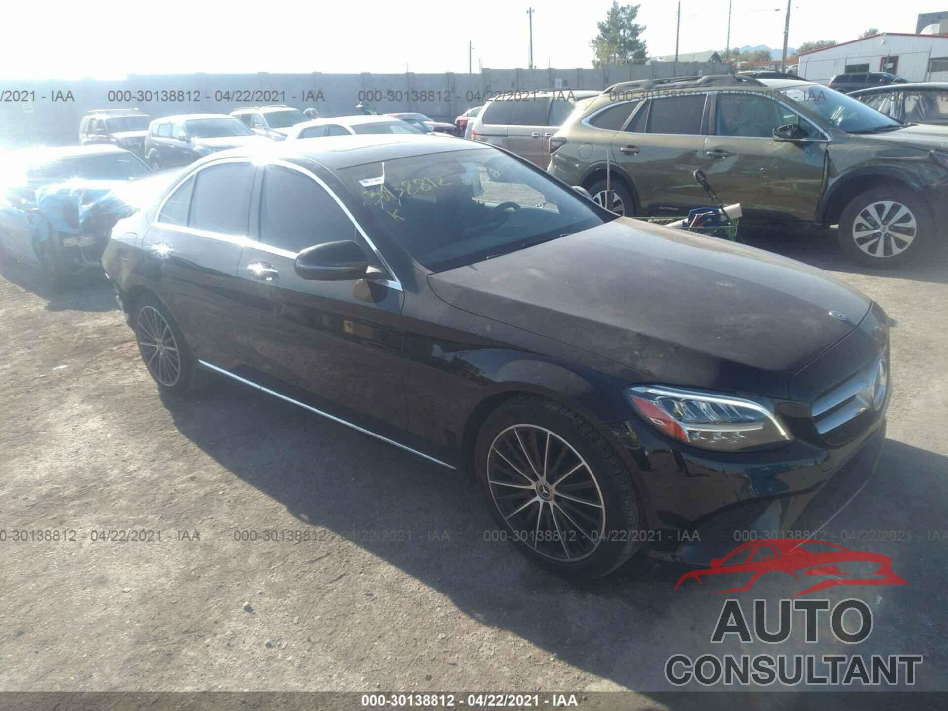 MERCEDES-BENZ C-CLASS 2020 - WDDWF8DB5LR540548