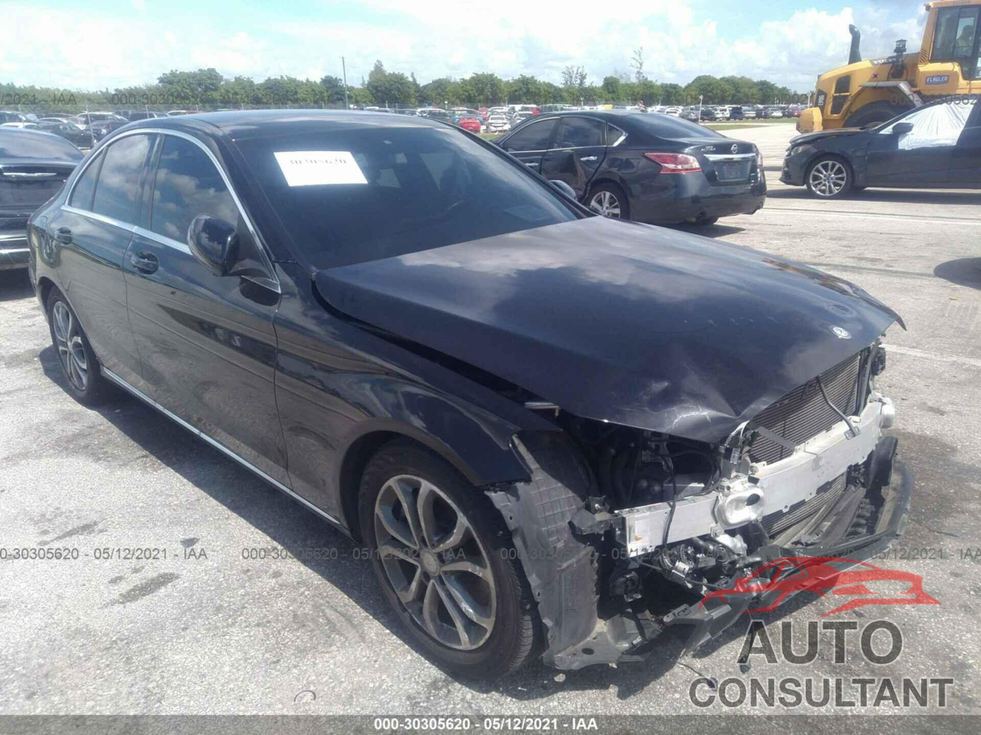 MERCEDES-BENZ C-CLASS 2017 - WDDWF4JB0HR282234