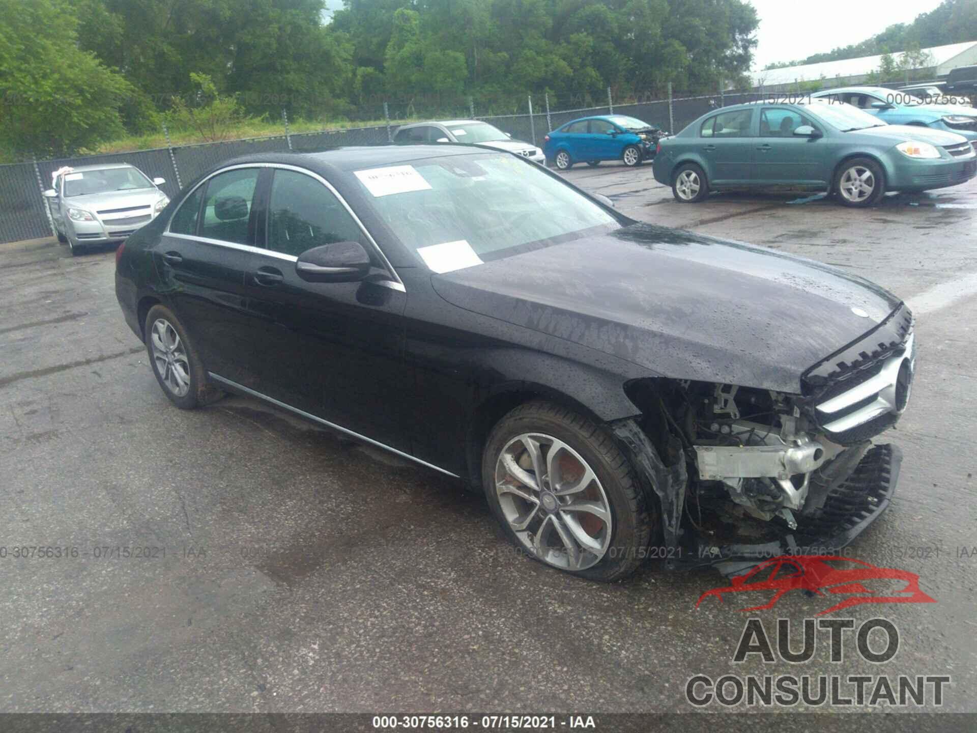 MERCEDES-BENZ C-CLASS 2016 - 55SWF4JB2GU121493