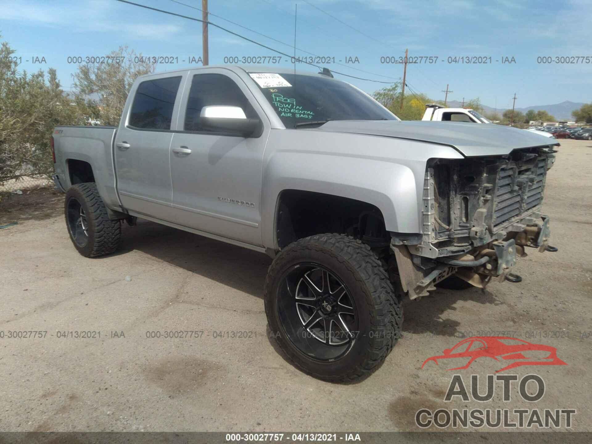 CHEVROLET SILVERADO 1500 2017 - 3GCUKREC4HG254708