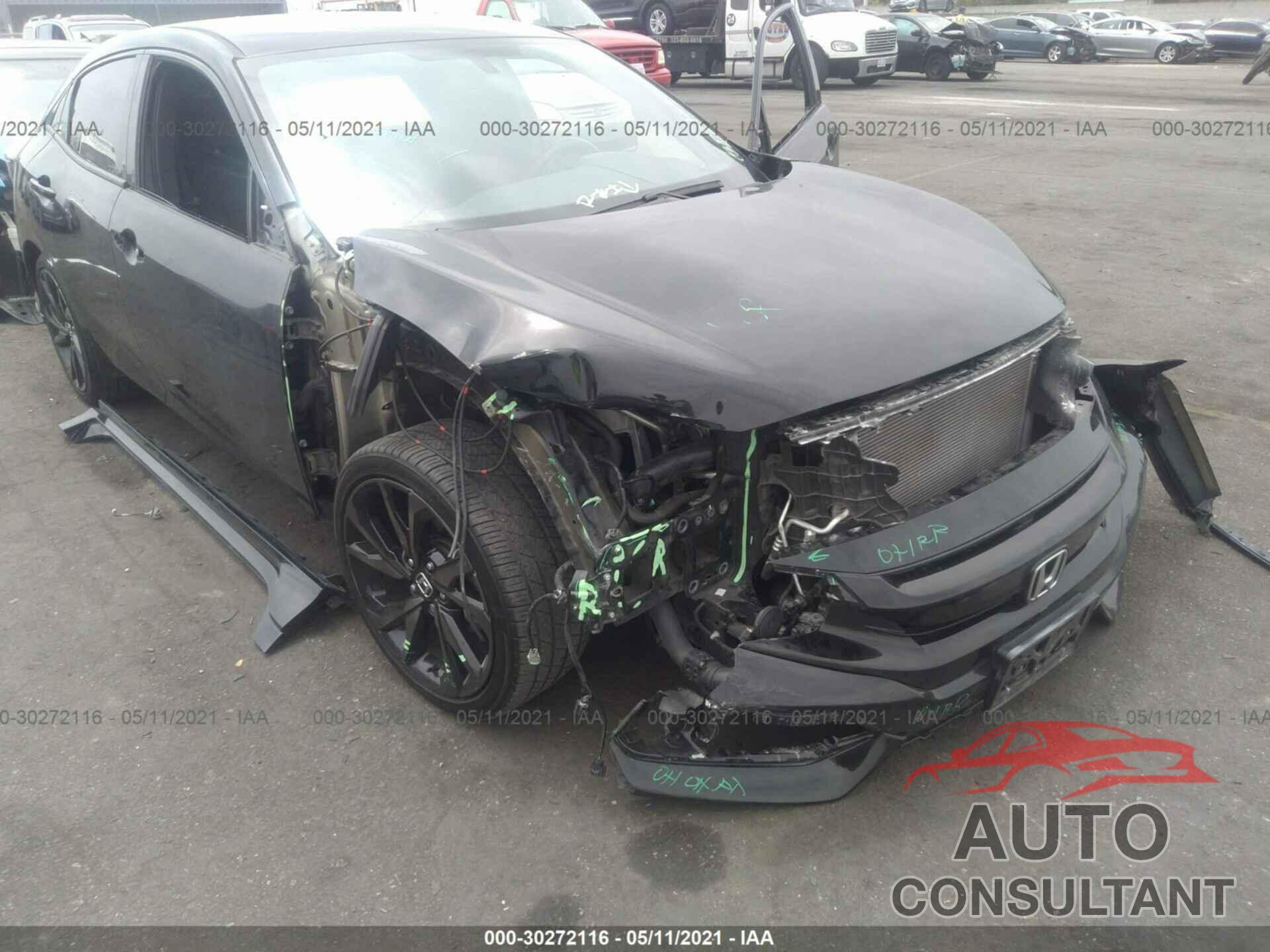 HONDA CIVIC HATCHBACK 2018 - SHHFK7H48JU419851