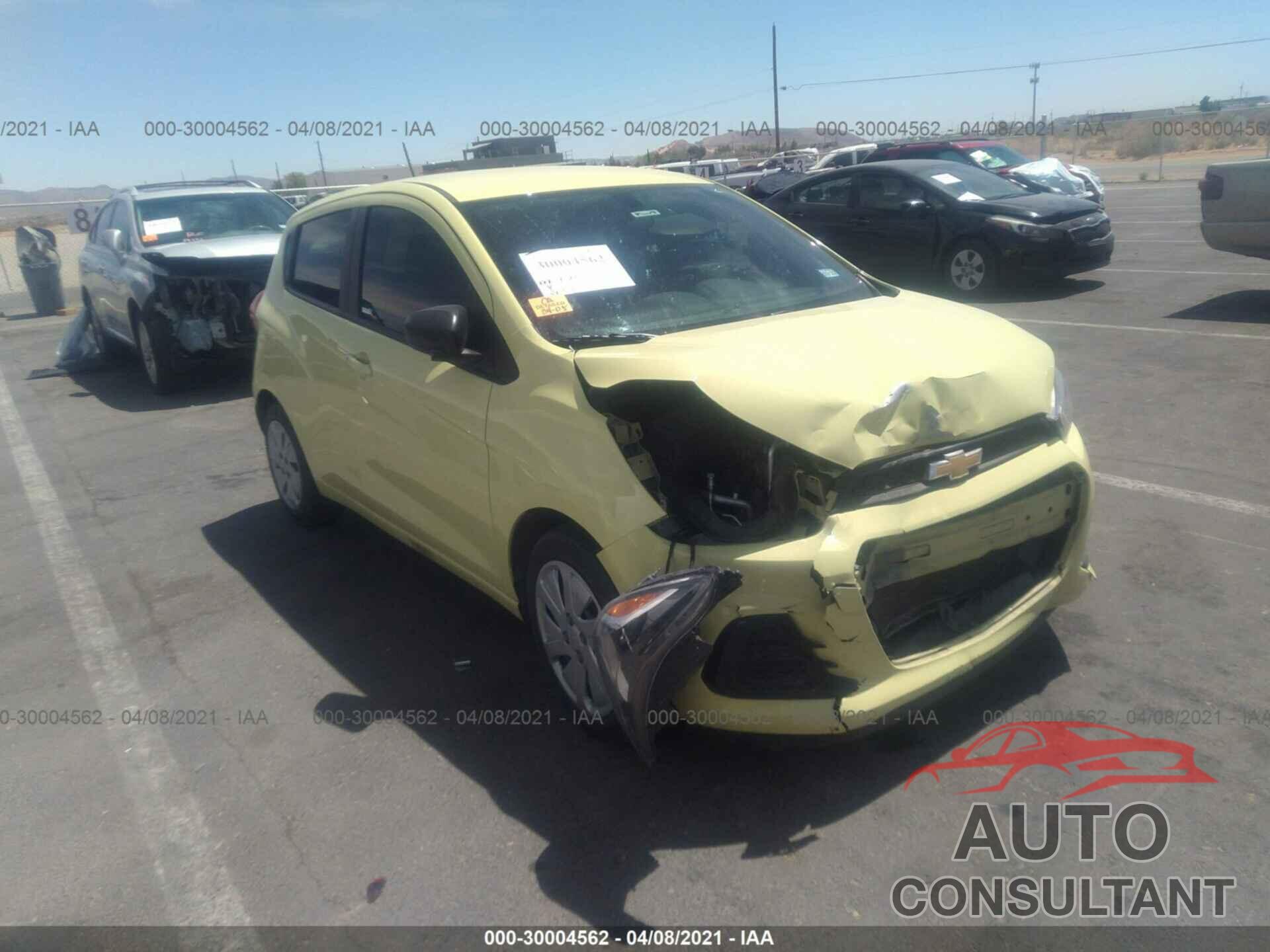 CHEVROLET SPARK 2017 - KL8CB6SA6HC739845