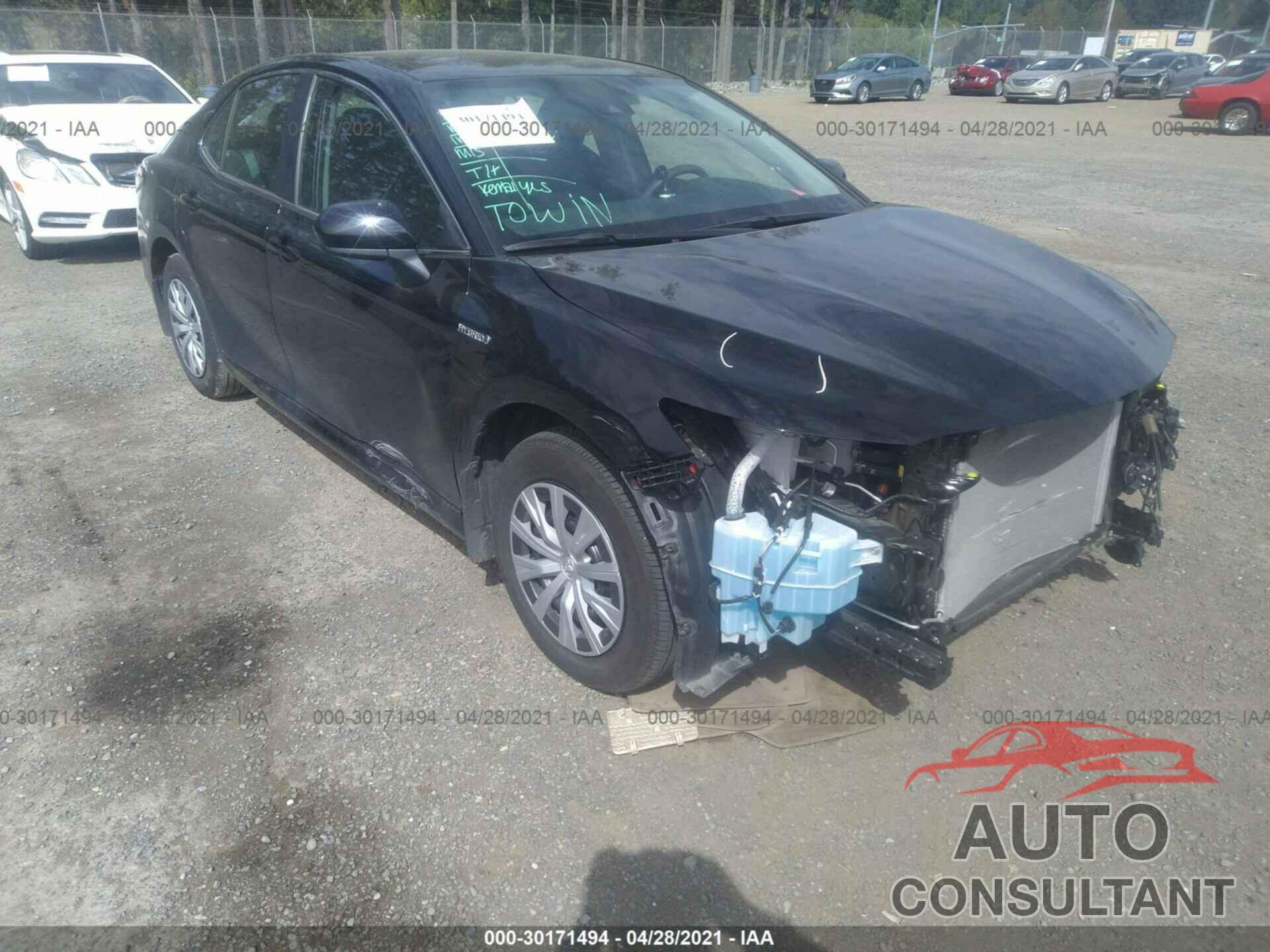 TOYOTA CAMRY 2020 - 4T1C31AK8LU525214