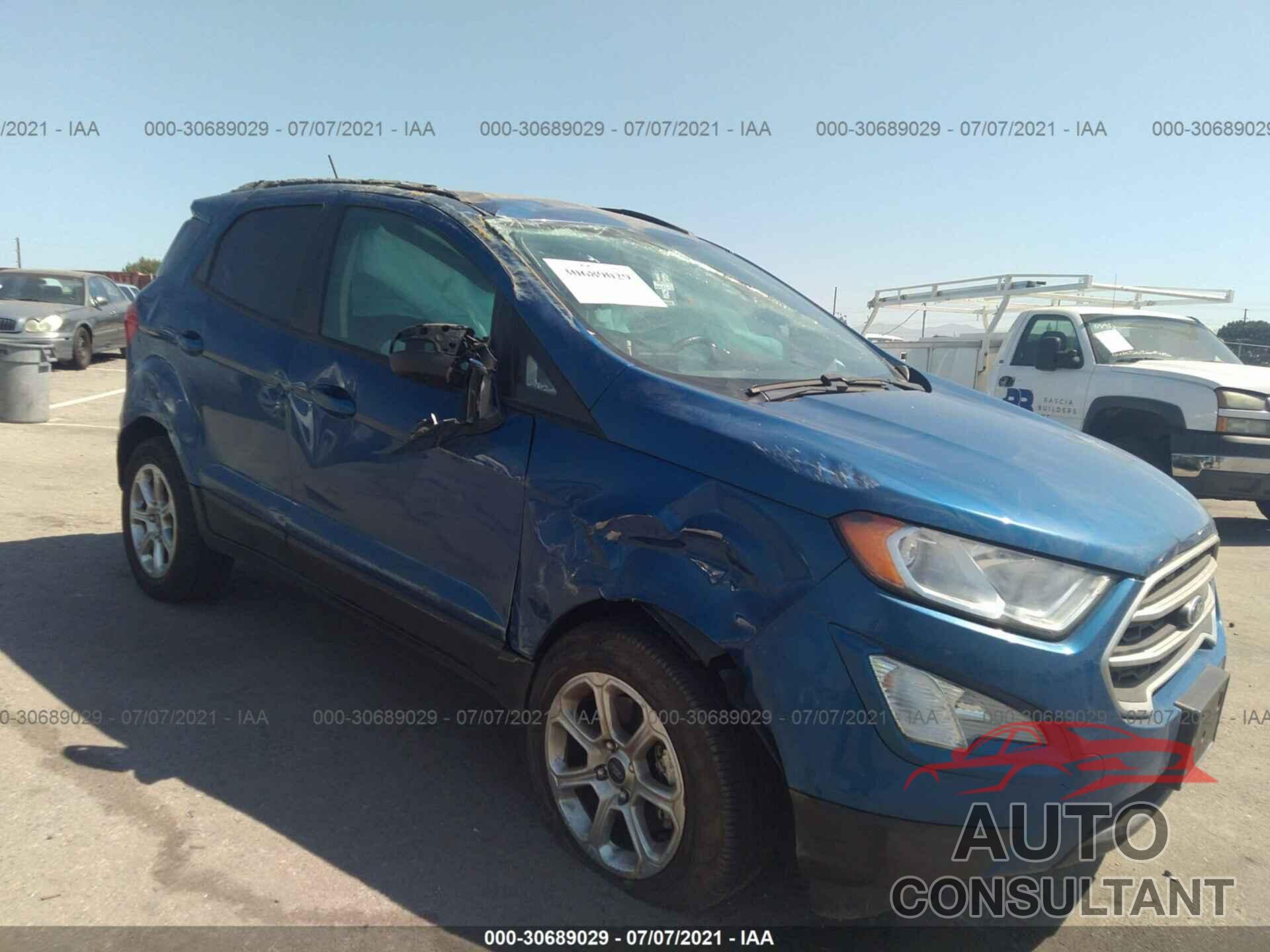 FORD ECOSPORT 2019 - MAJ3S2GE7KC264716