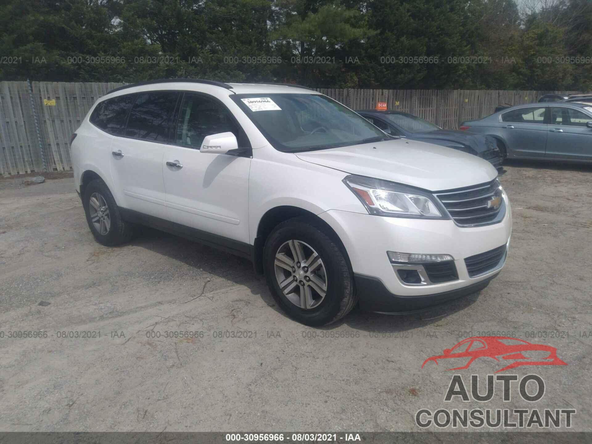 CHEVROLET TRAVERSE 2017 - 1GNKRGKD8HJ280738