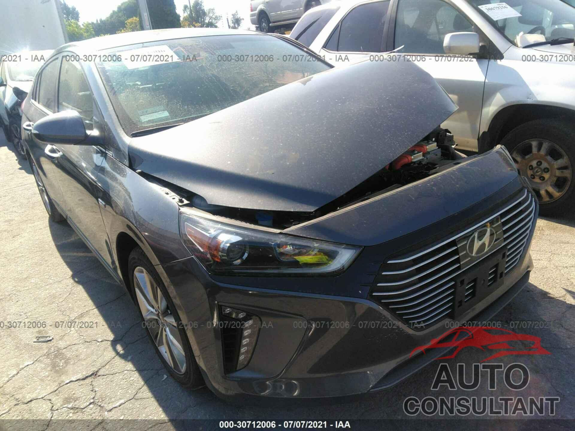 HYUNDAI IONIQ HYBRID 2019 - KMHC85LC9KU138202