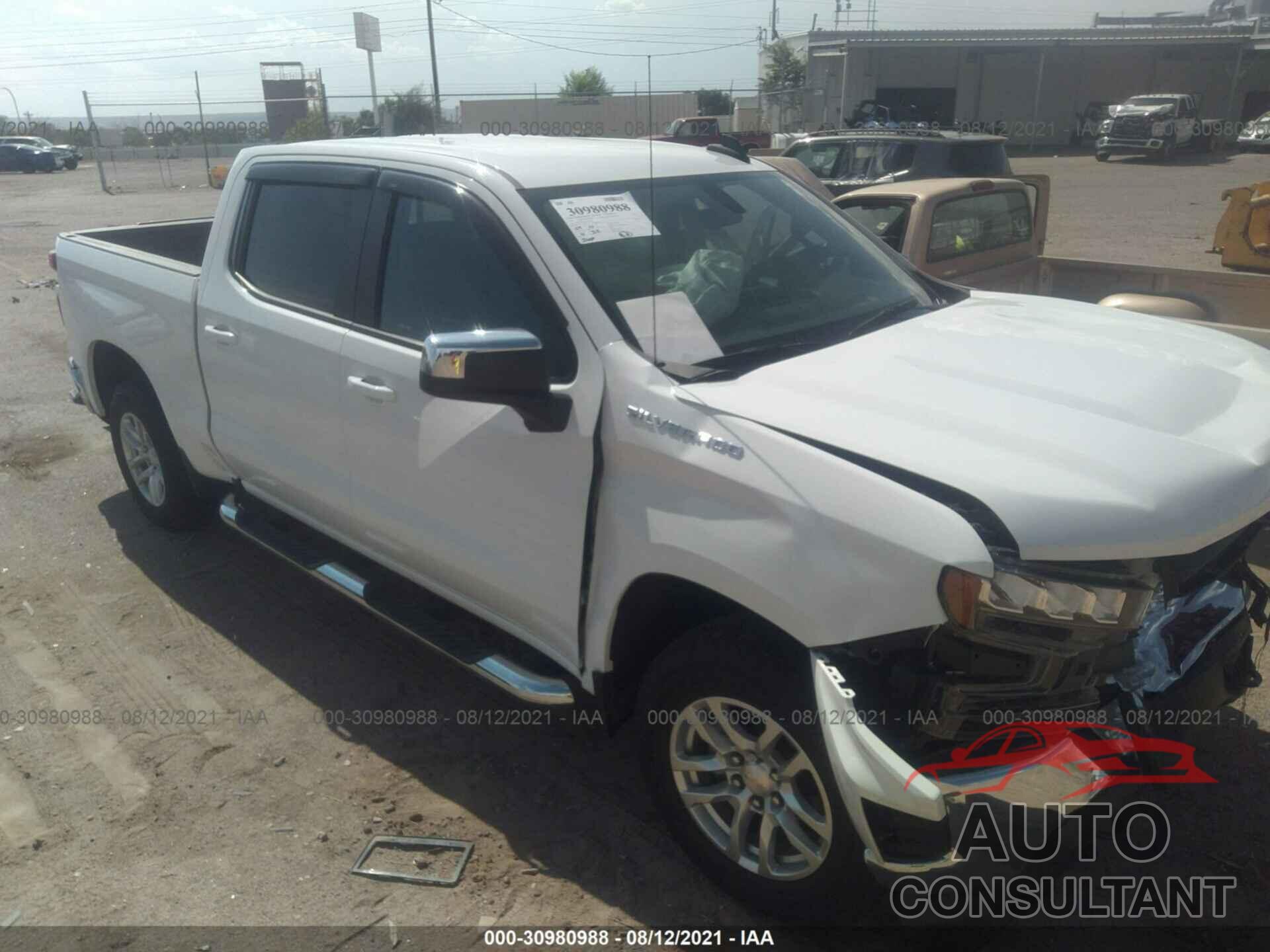 CHEVROLET SILVERADO 1500 2020 - 1GCUYDED6LZ304432