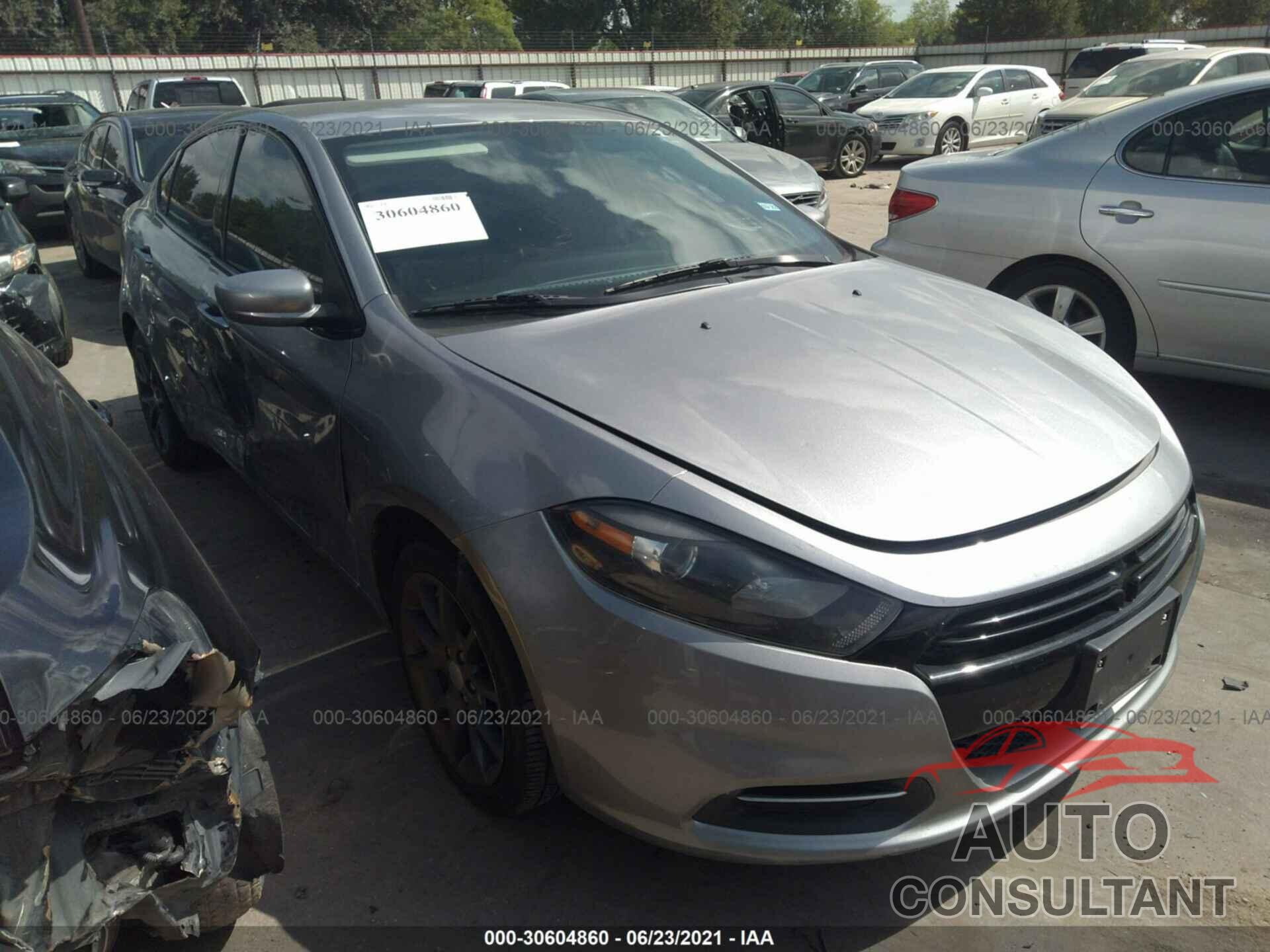 DODGE DART 2016 - 1C3CDFAAXGD624097