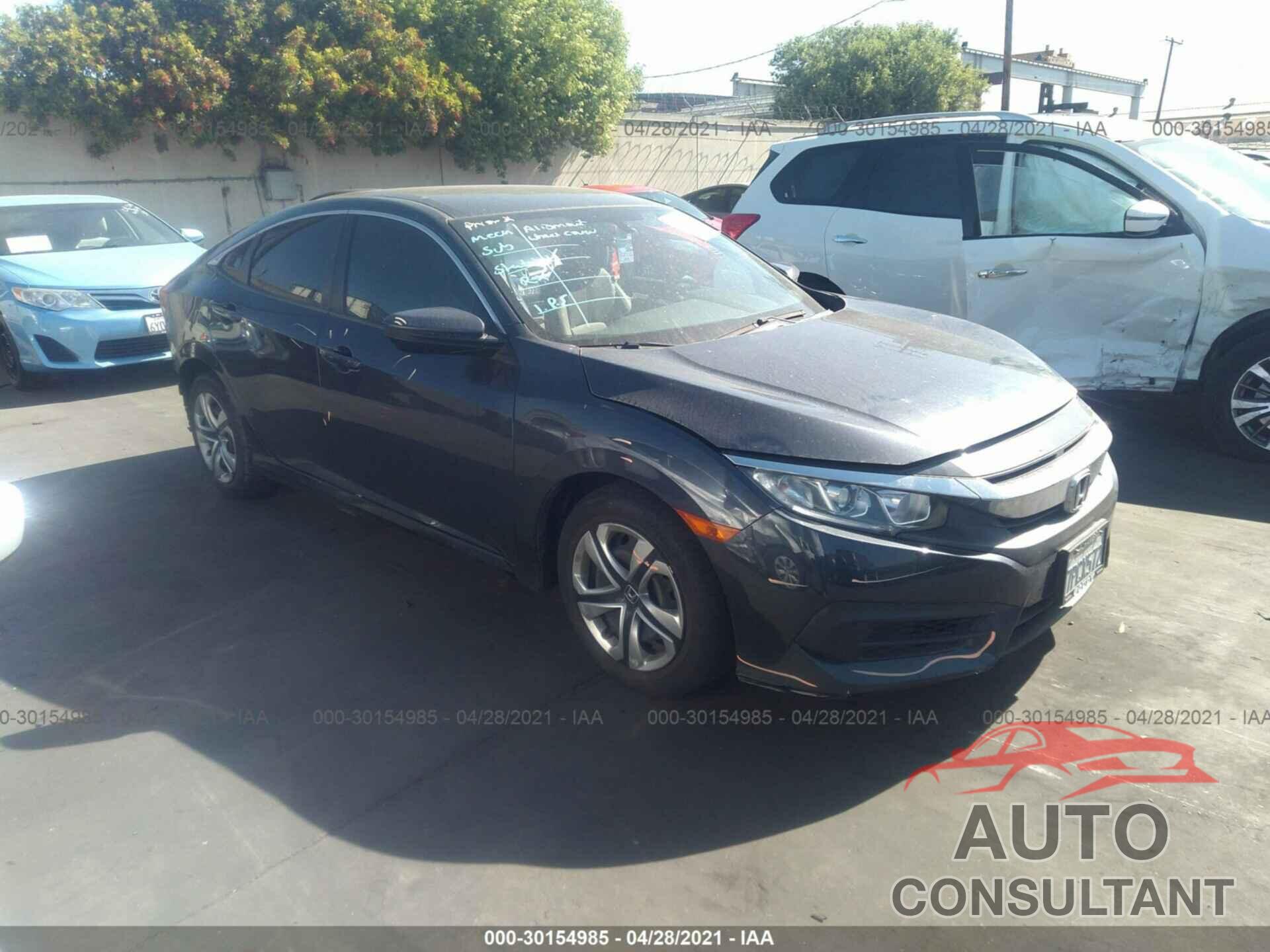 HONDA CIVIC SEDAN 2016 - 19XFC2F54GE202907