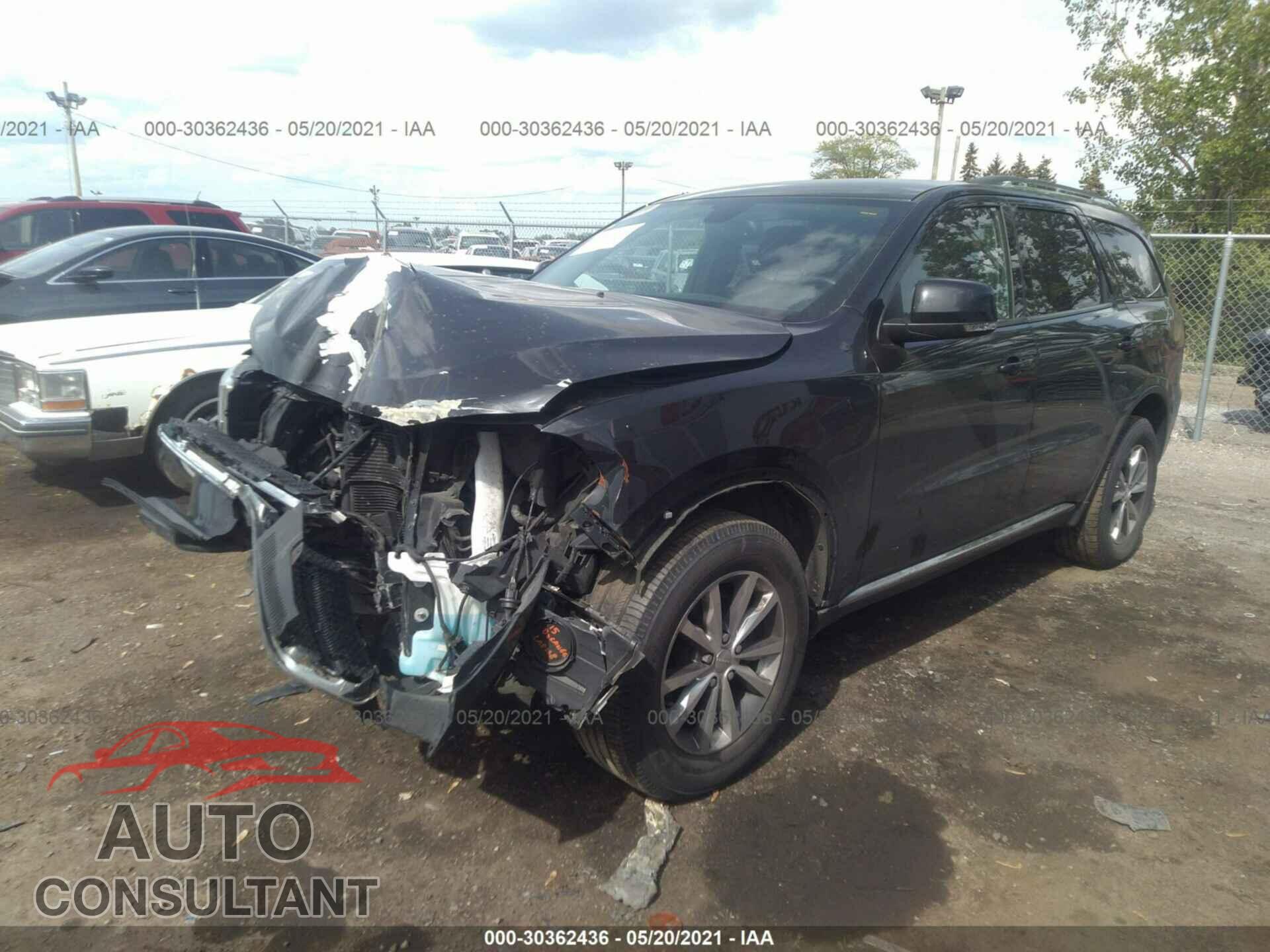 DODGE DURANGO 2016 - 1C4RDJDG4GC362270
