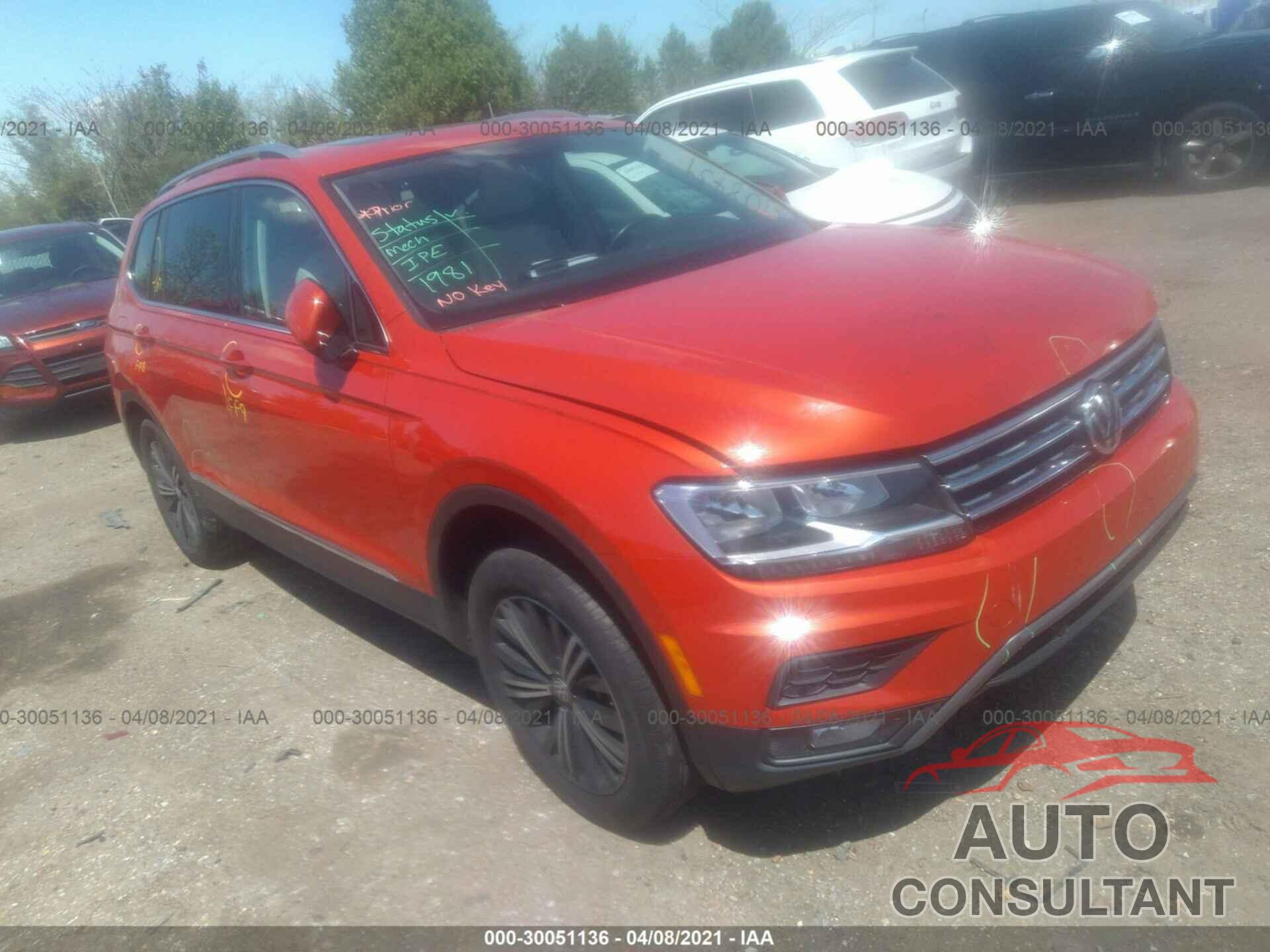 VOLKSWAGEN TIGUAN 2019 - 3VV3B7AX8KM119024