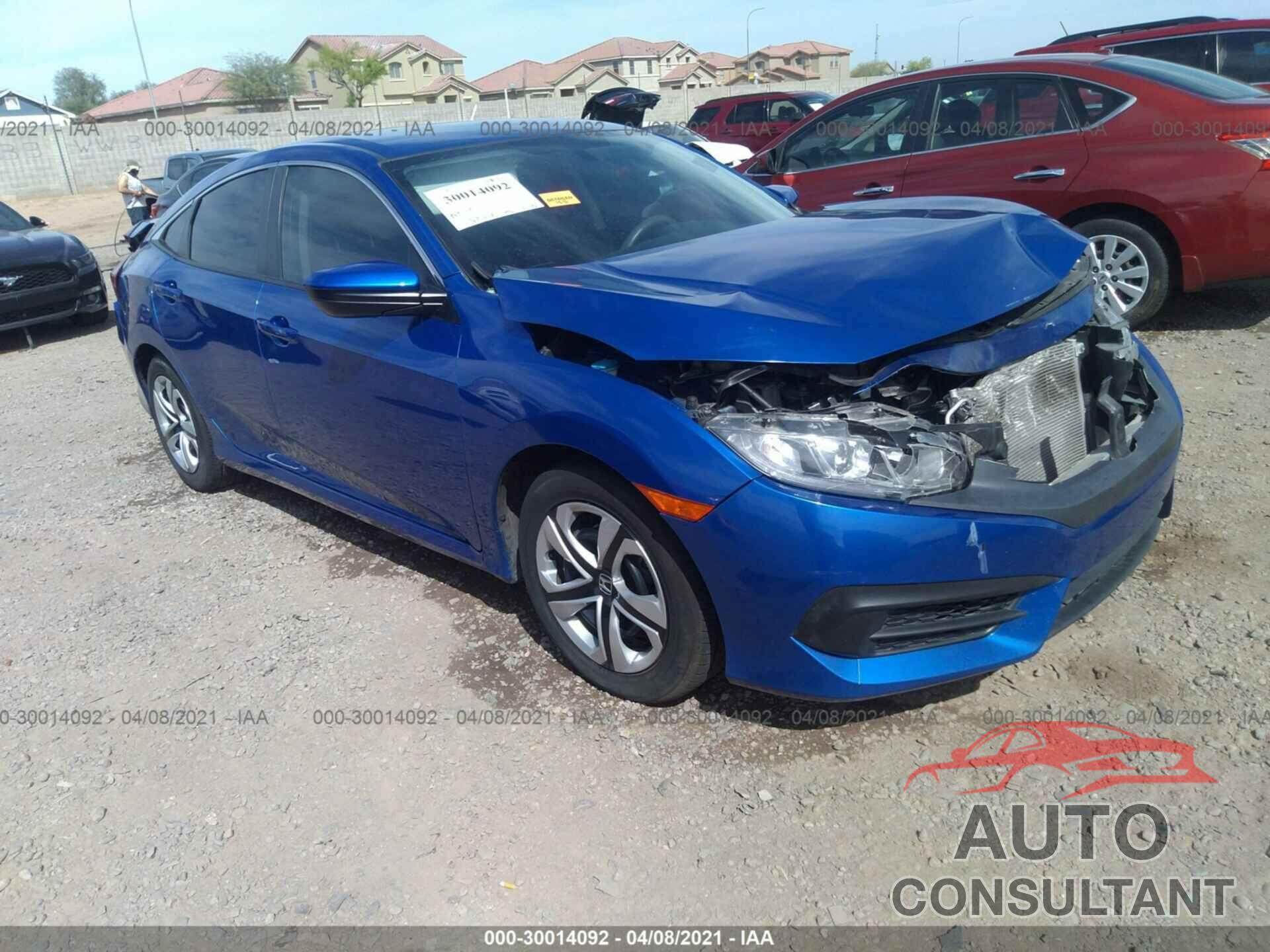 HONDA CIVIC SEDAN 2018 - 2HGFC2F59JH518008