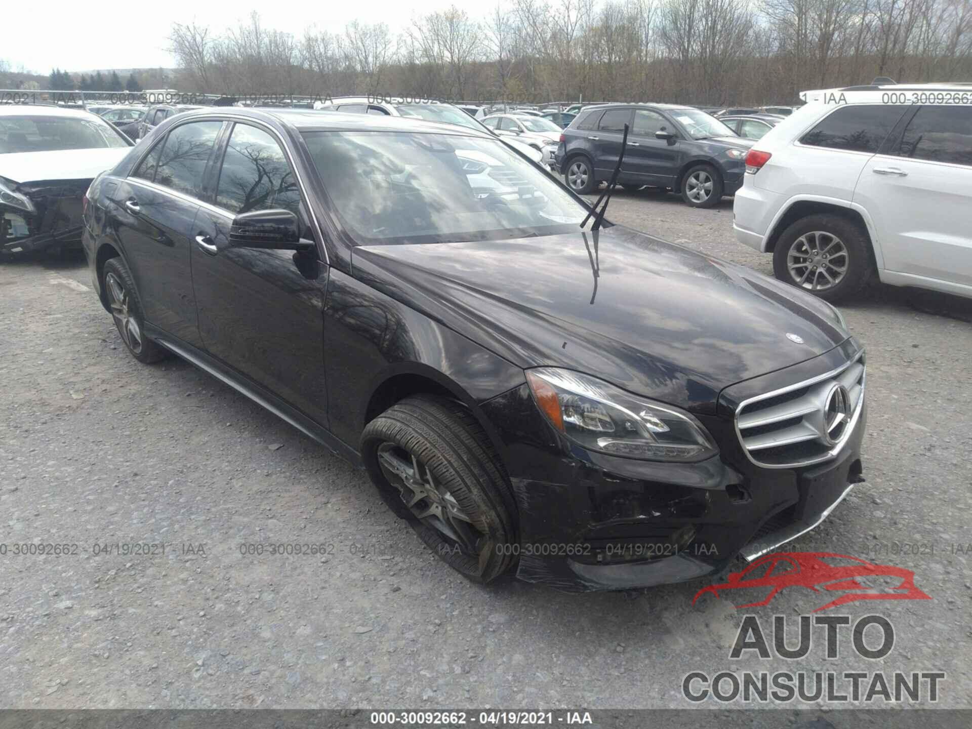 MERCEDES-BENZ E-CLASS 2016 - WDDHF8JB2GB248464
