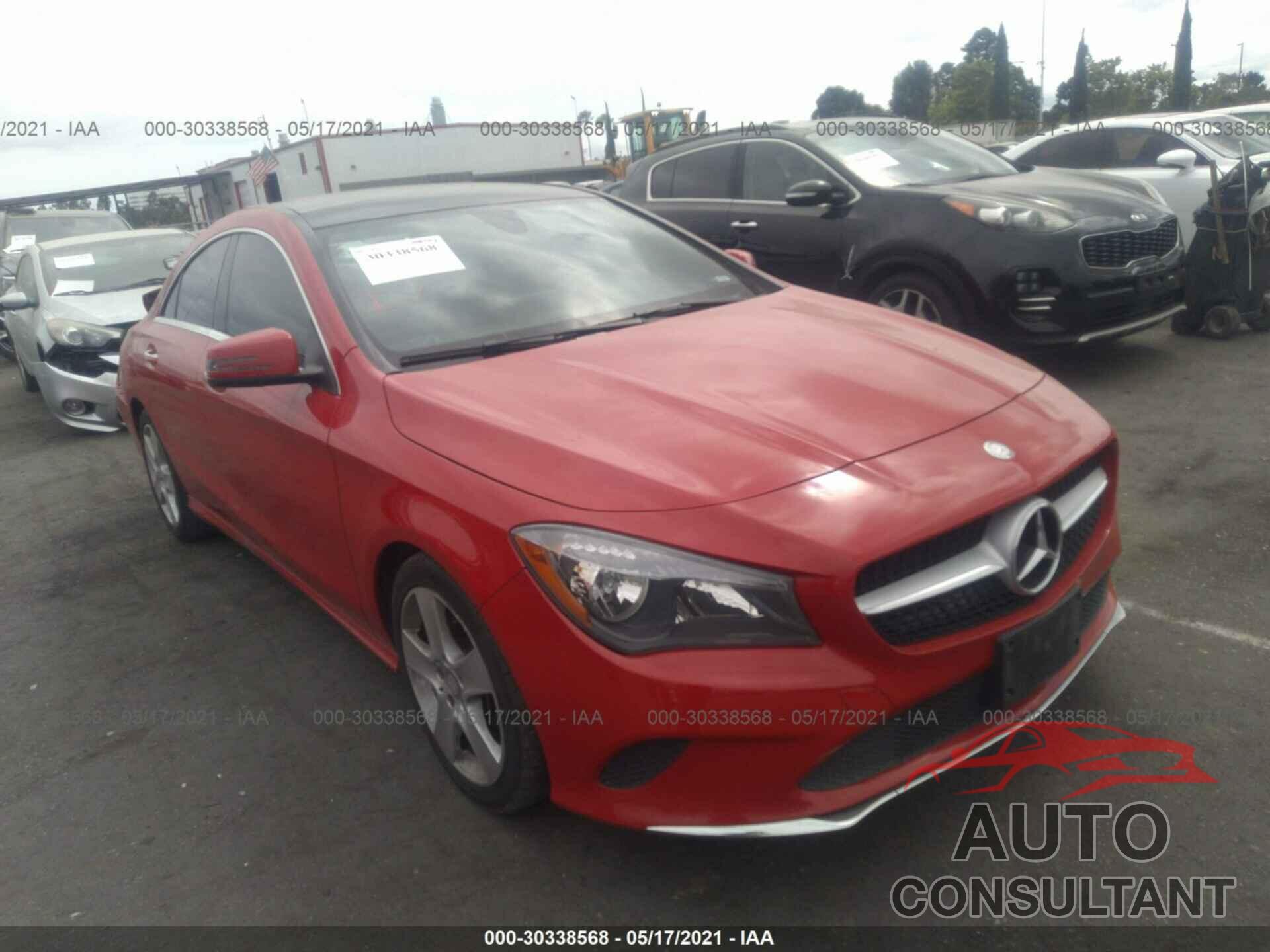 MERCEDES-BENZ CLA 2017 - WDDSJ4EB4HN421781