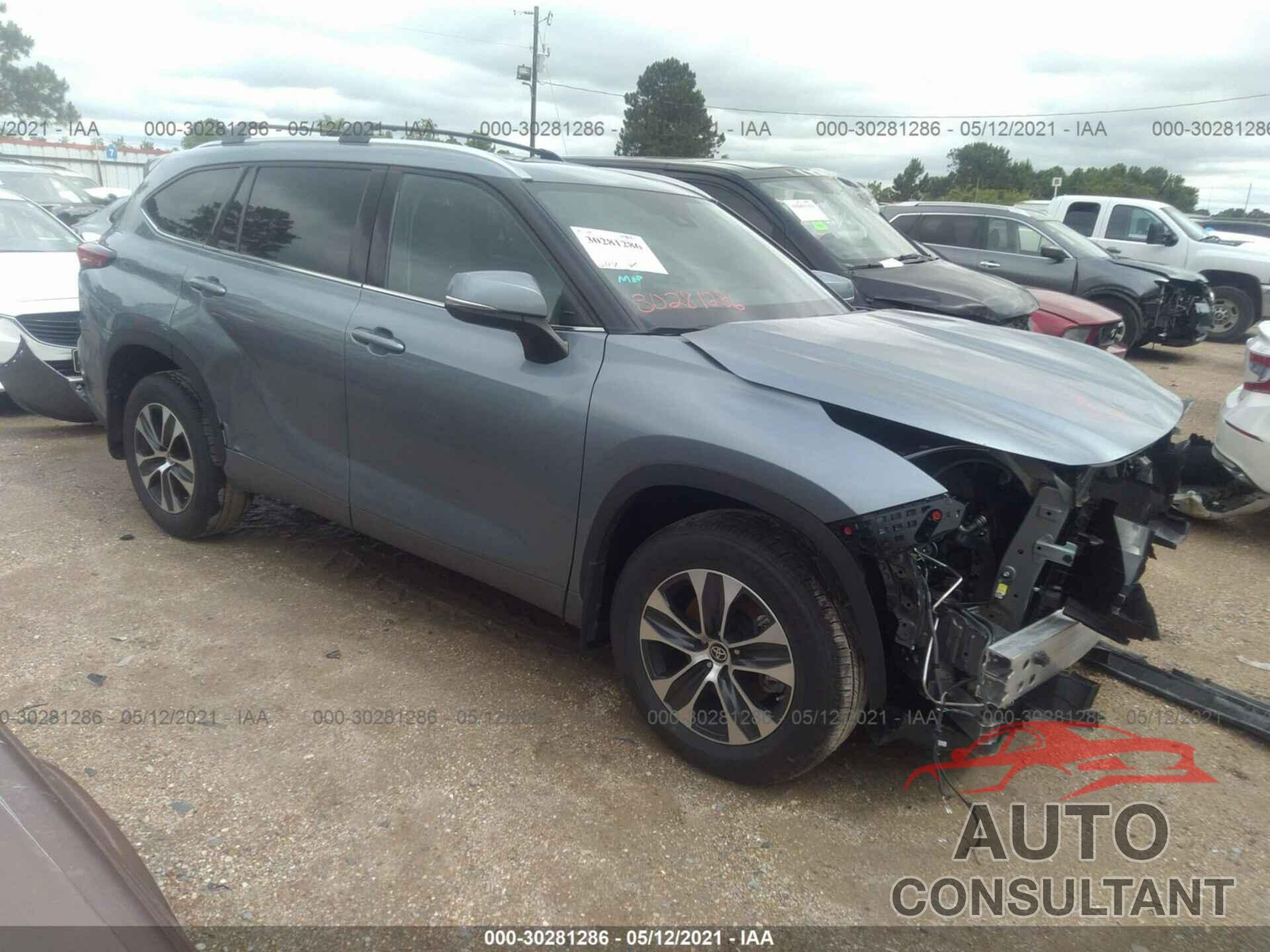 TOYOTA HIGHLANDER 2020 - 5TDGZRAH8LS013688