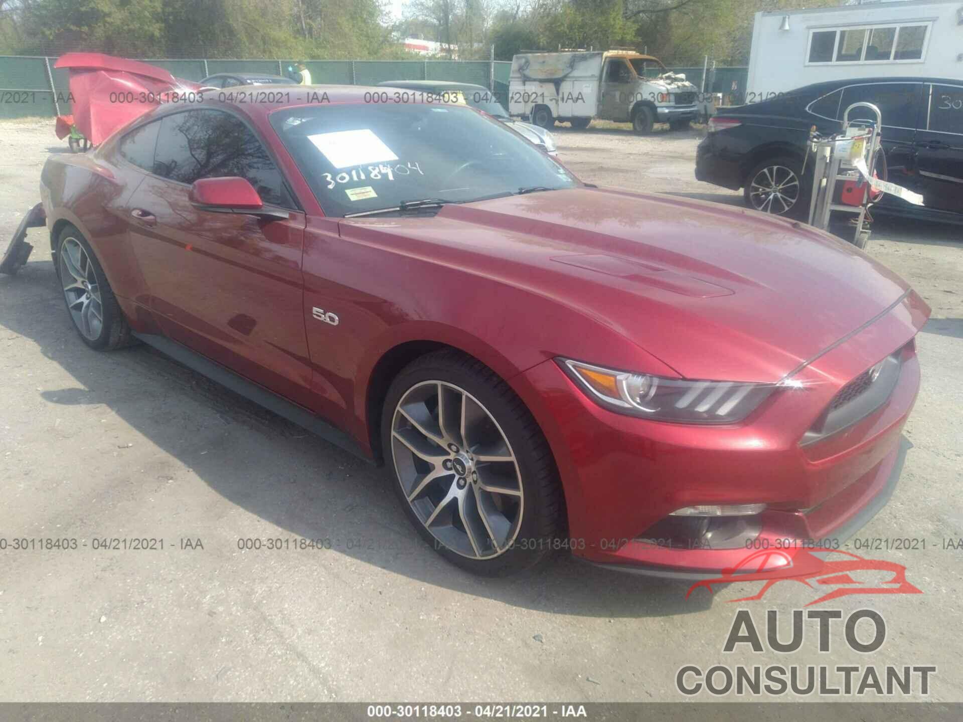 FORD MUSTANG 2016 - 1FA6P8CF3G5326141
