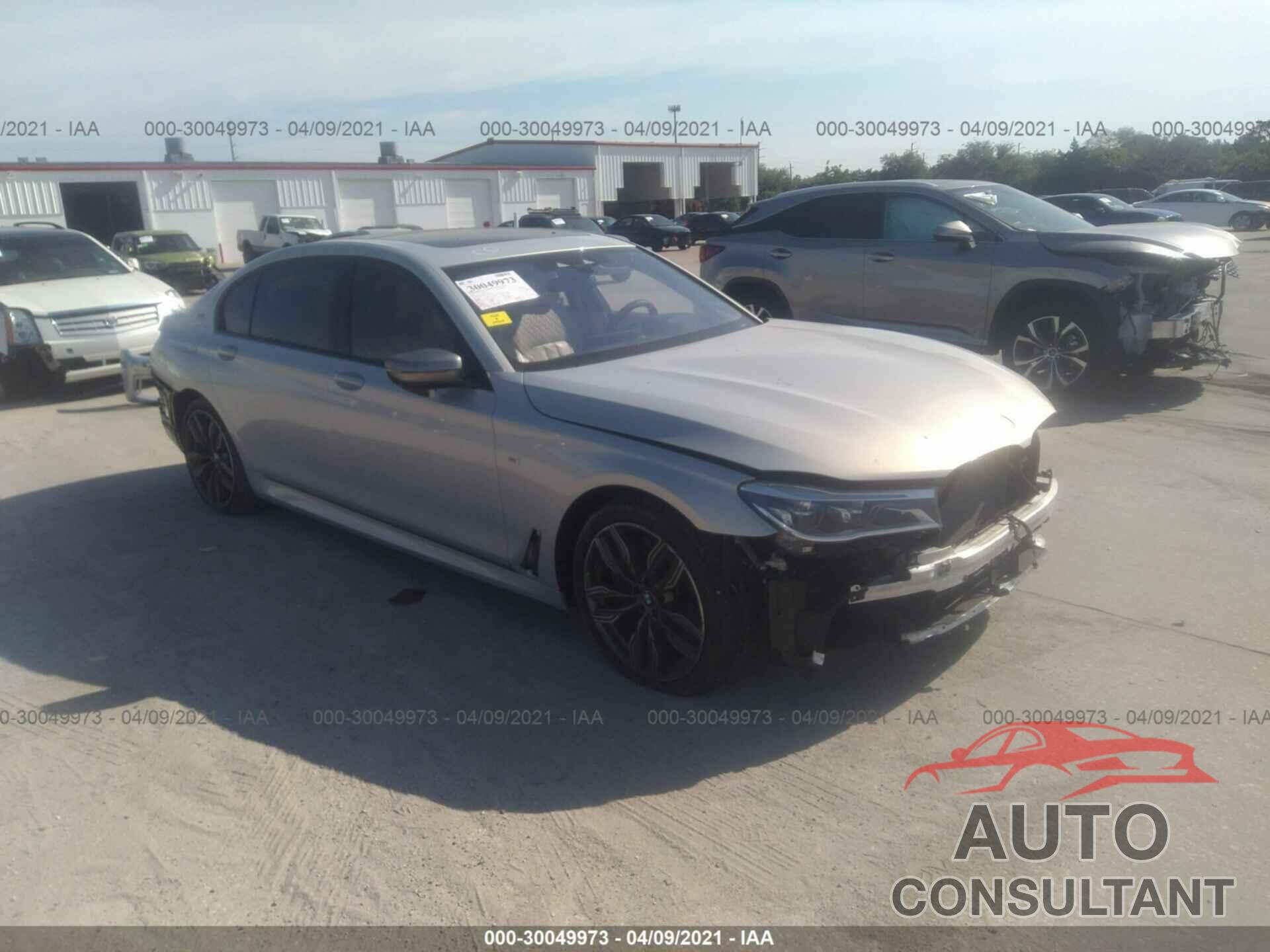 BMW 7 SERIES 2018 - WBA7H6C59JG614469