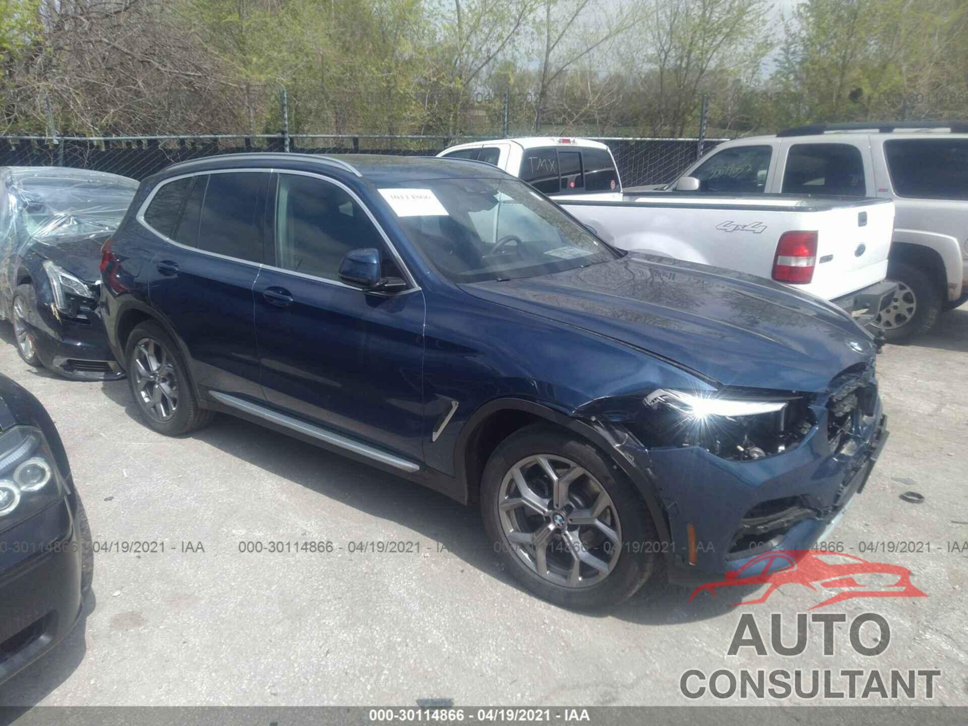 BMW X3 2021 - 5UXTY5C06M9F57691
