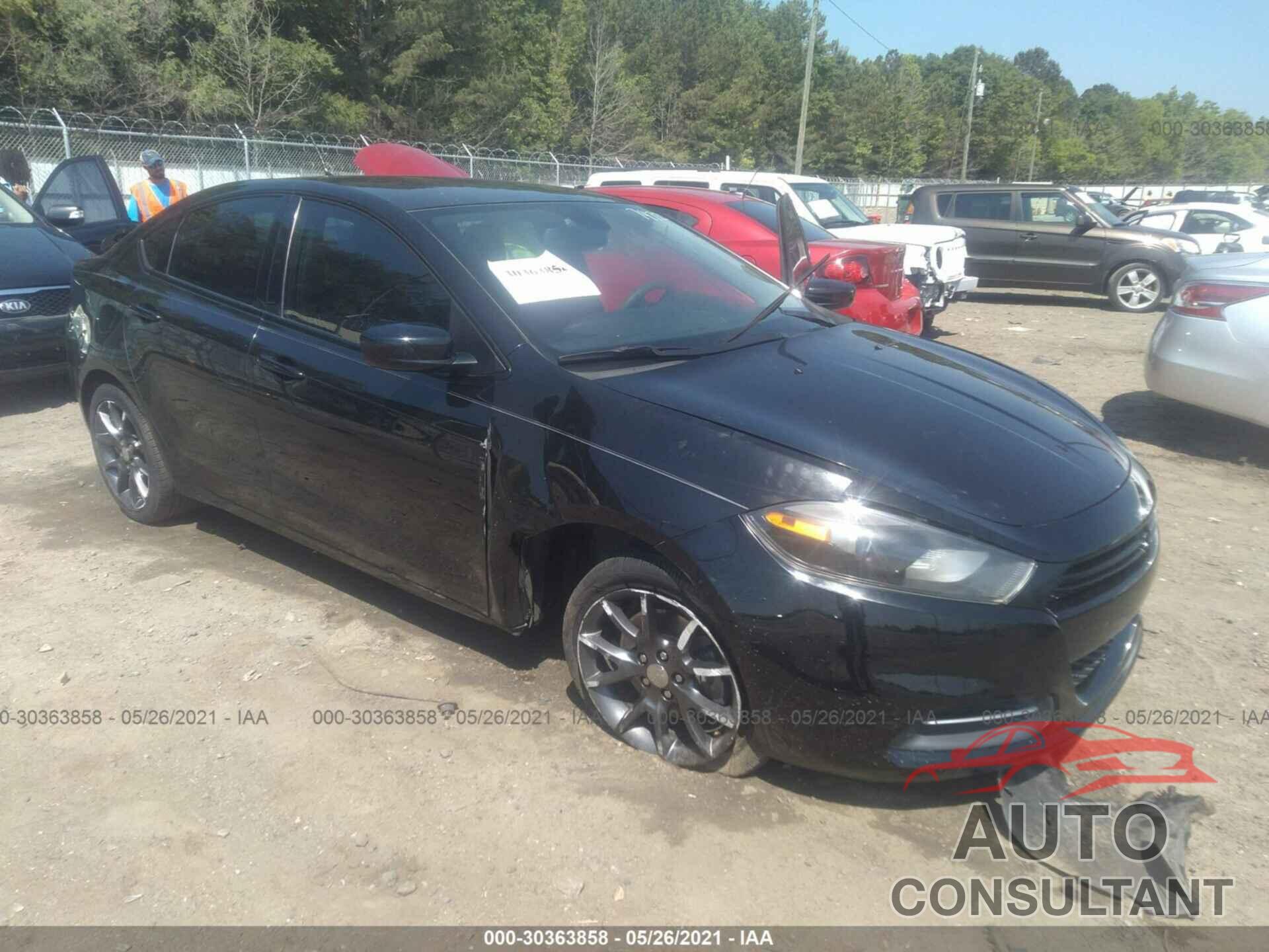 DODGE DART 2016 - 1C3CDFAA2GD607472