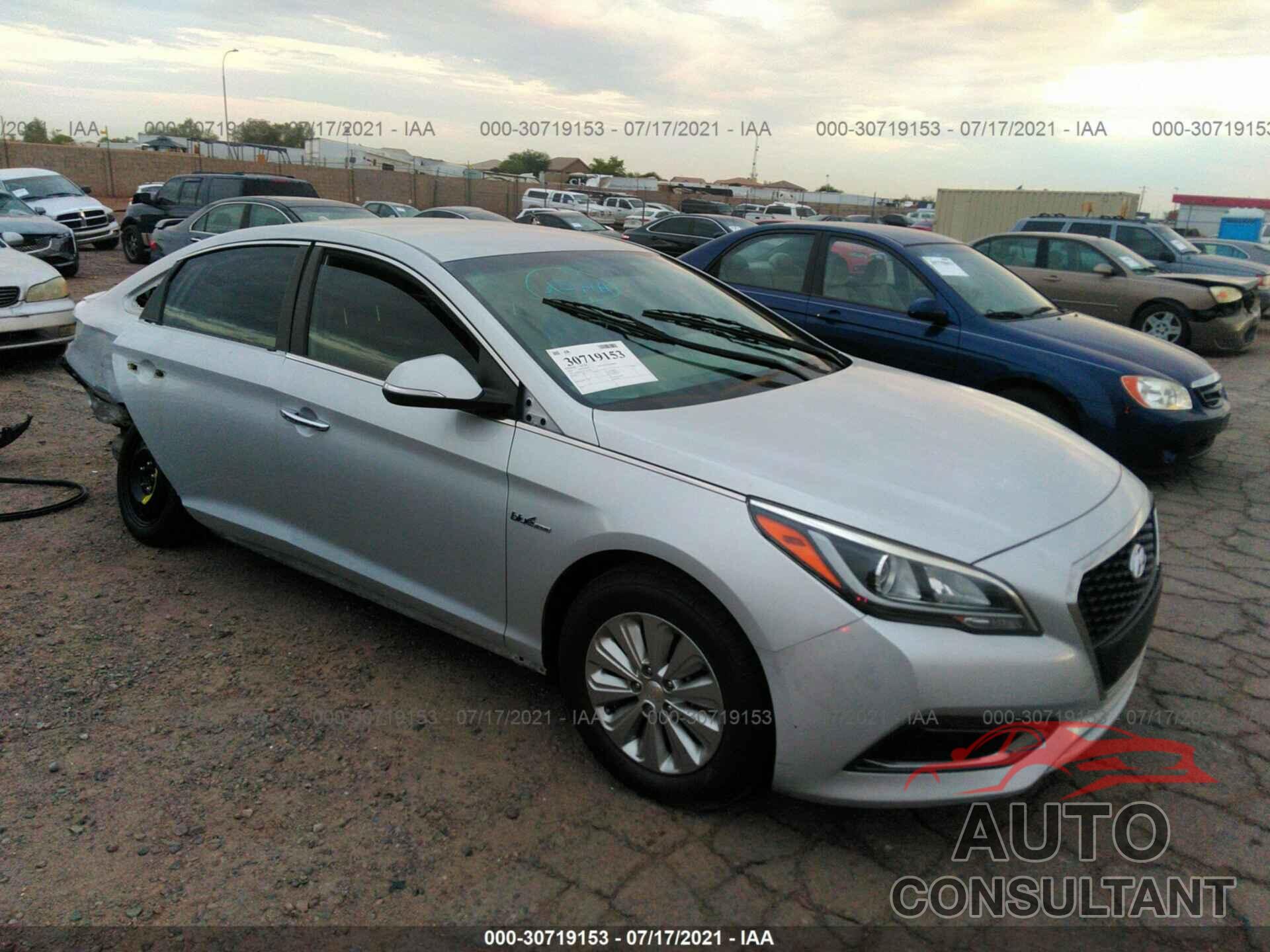 HYUNDAI SONATA HYBRID 2016 - KMHE24L10GA041580