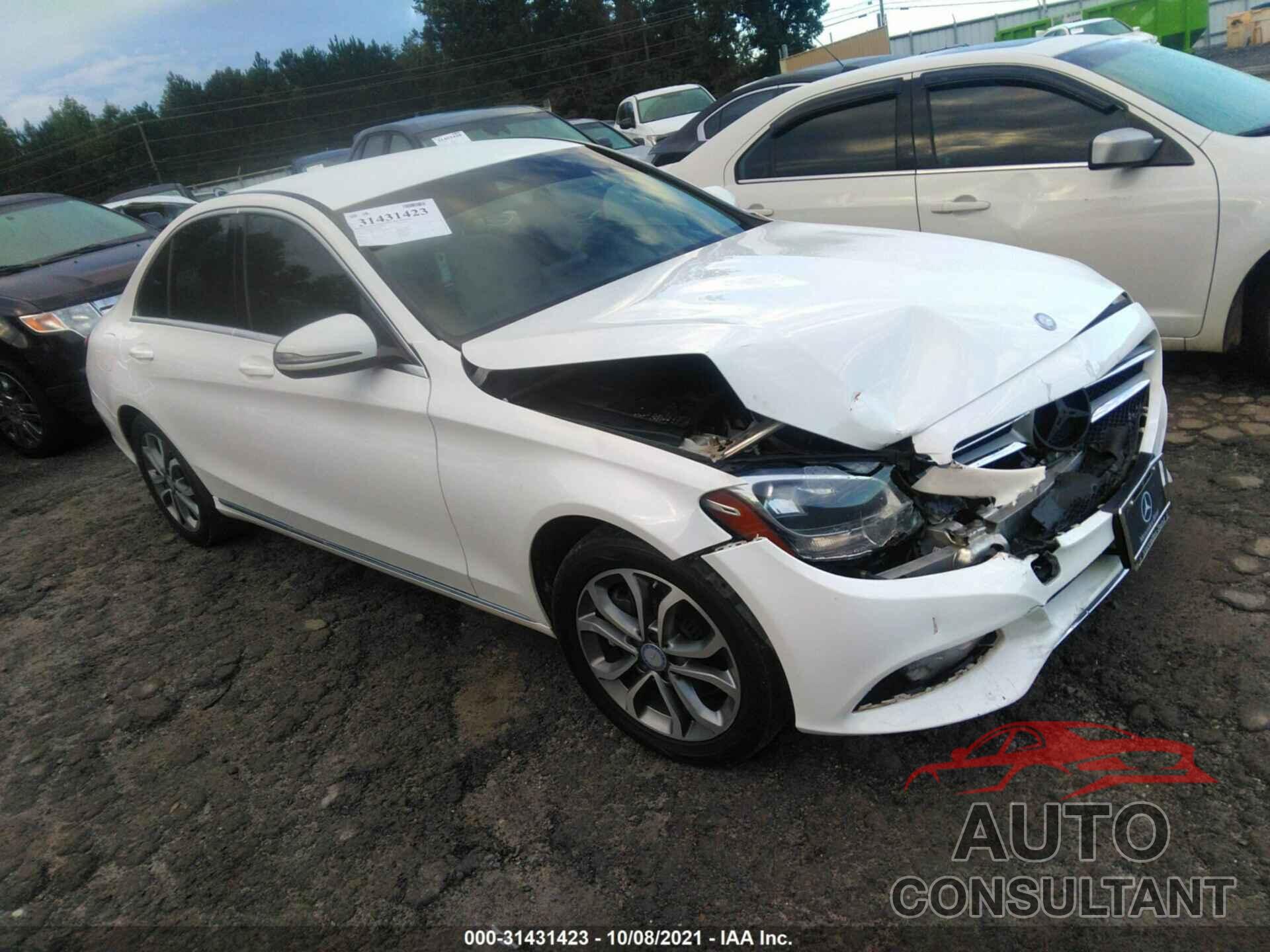 MERCEDES-BENZ C-CLASS 2016 - 55SWF4KB2GU154041