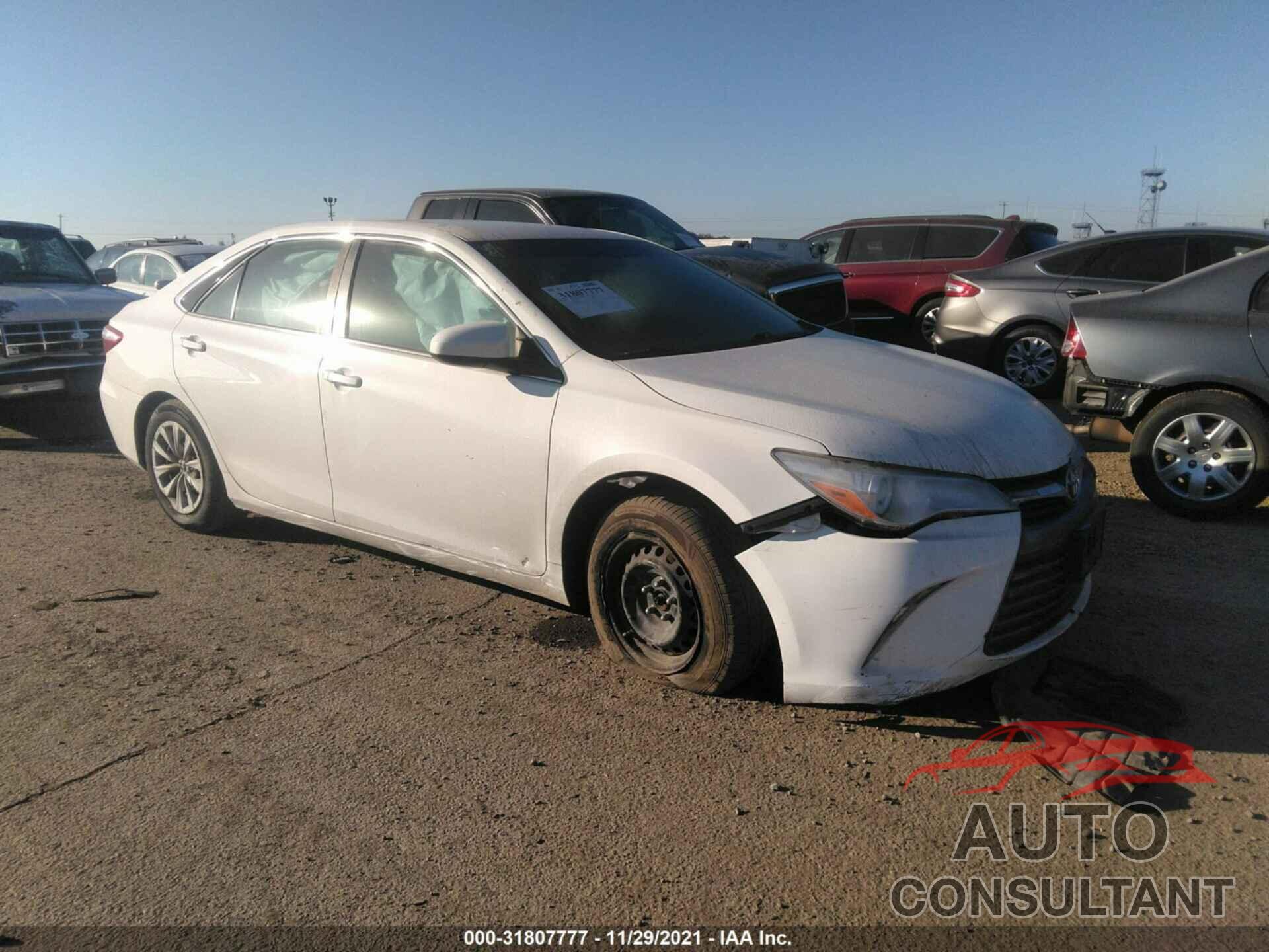 TOYOTA CAMRY 2016 - 4T4BF1FK9GR516593