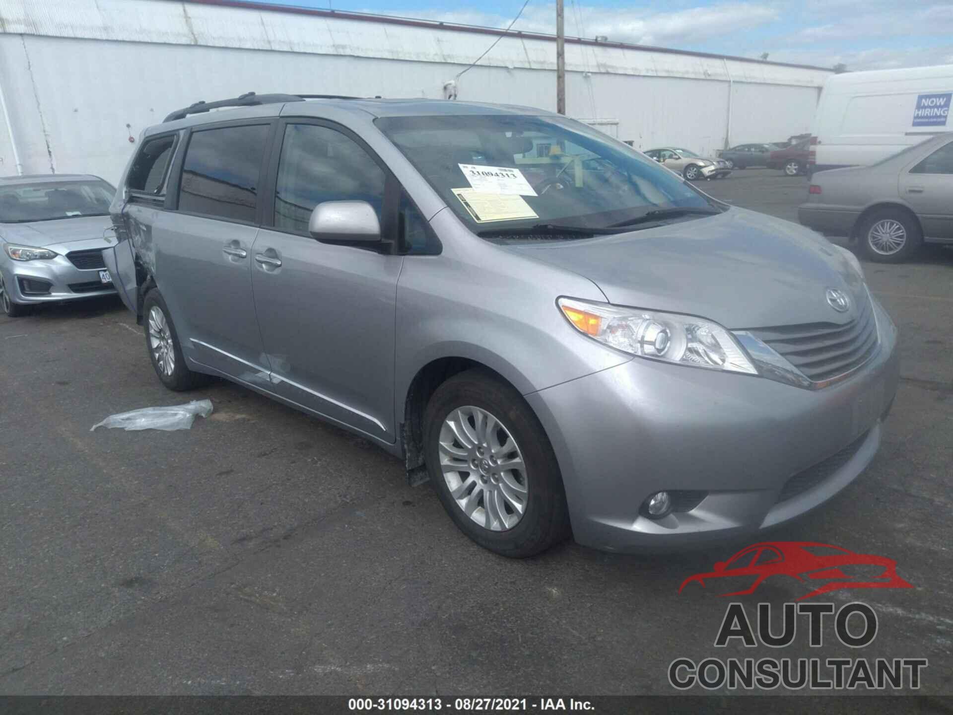 TOYOTA SIENNA 2016 - 5TDYK3DC7GS725542