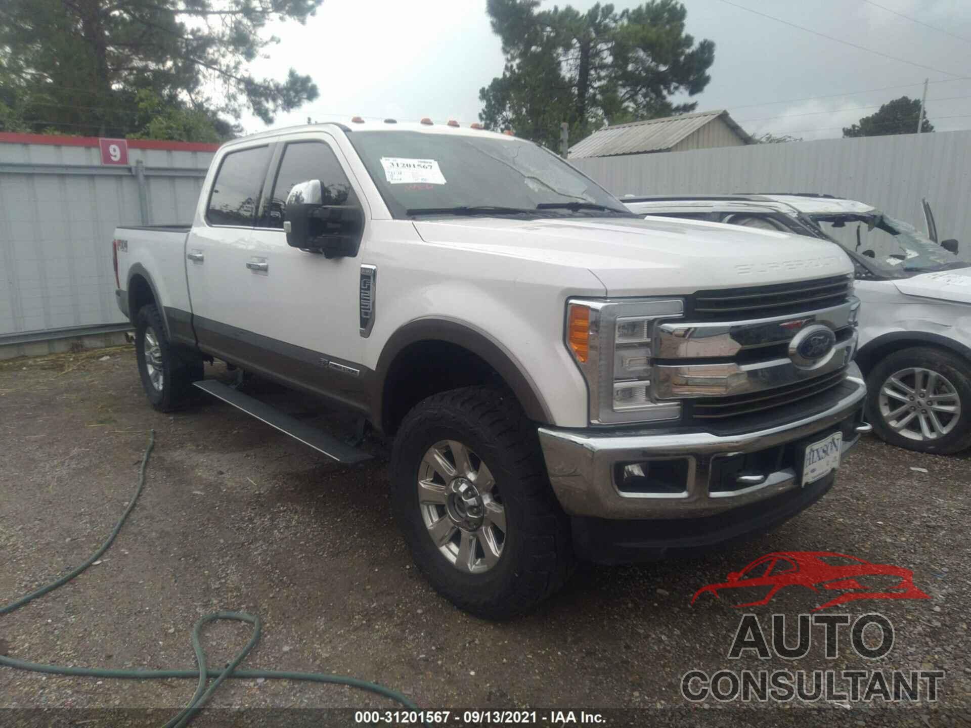 FORD SUPER DUTY F-250 SRW 2018 - 1FT7W2BT4JEB87621