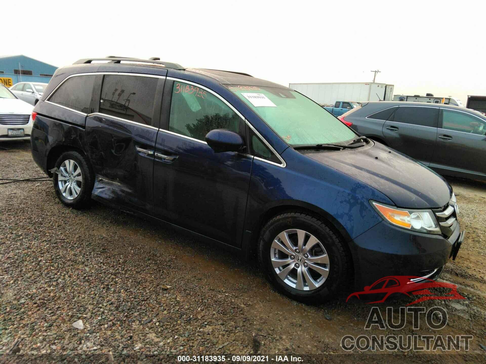 HONDA ODYSSEY 2017 - 5FNRL5H69HB004548